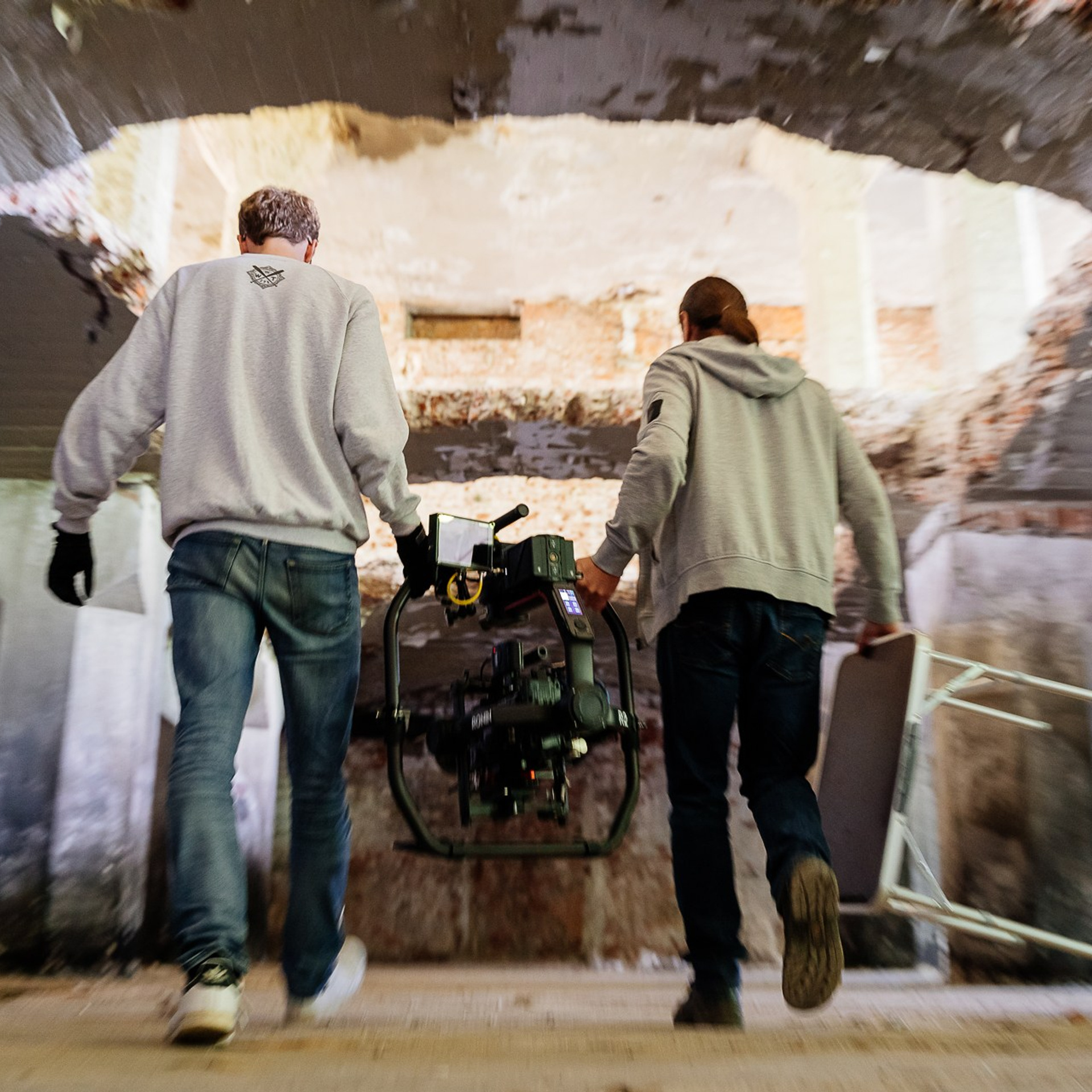 Съёмки сериала «Женская версия» (репортаж)