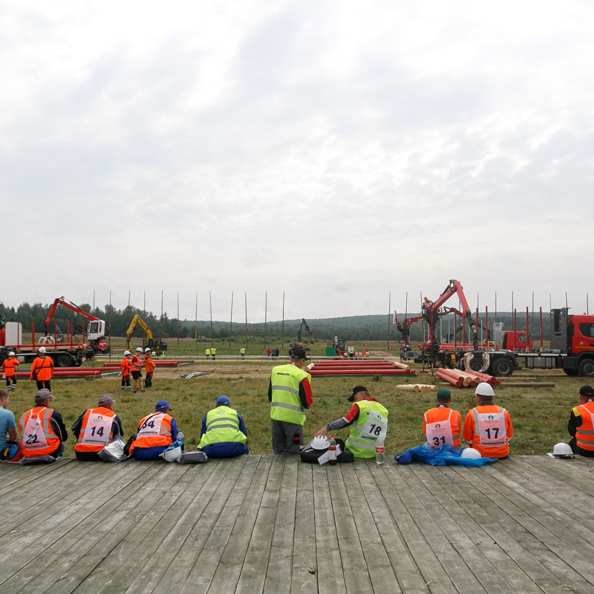 «Лесоруб XXI века» и «Королева леса». Репортажная фотосъемка. Архангельск