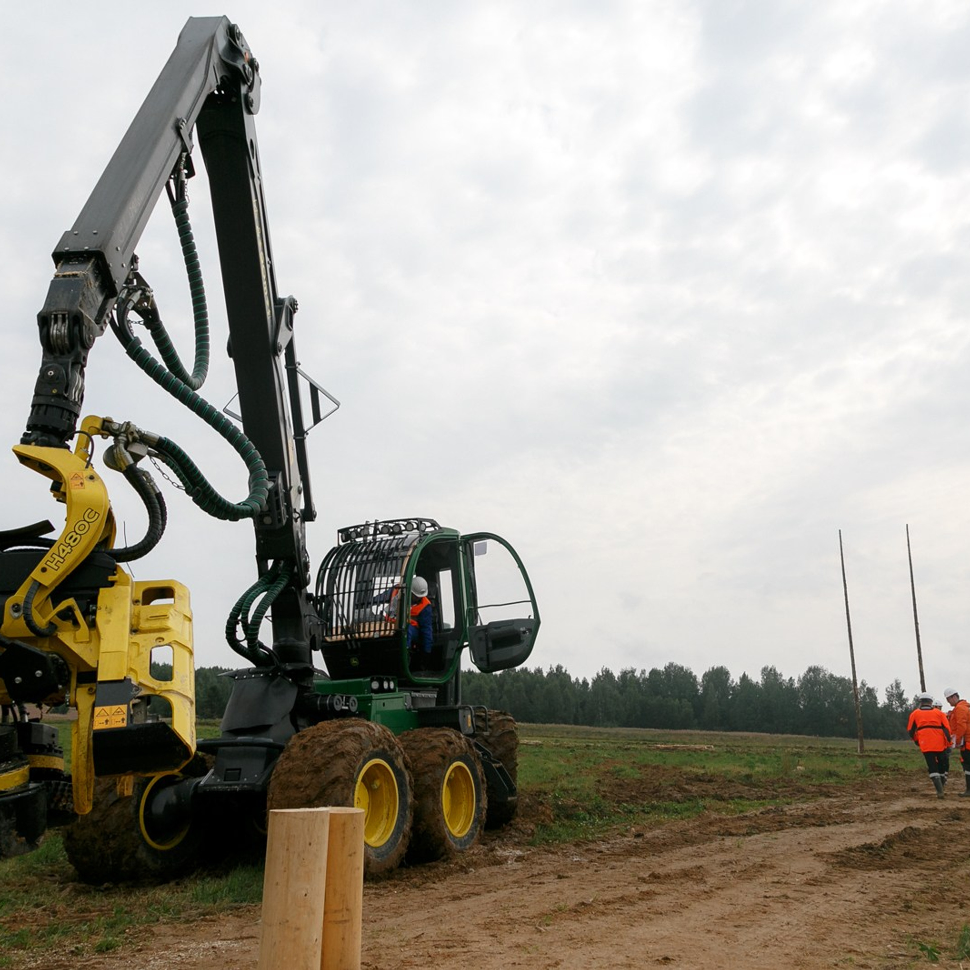 «Лесоруб XXI века» и «Королева леса». Репортажная фотосъемка. Архангельск