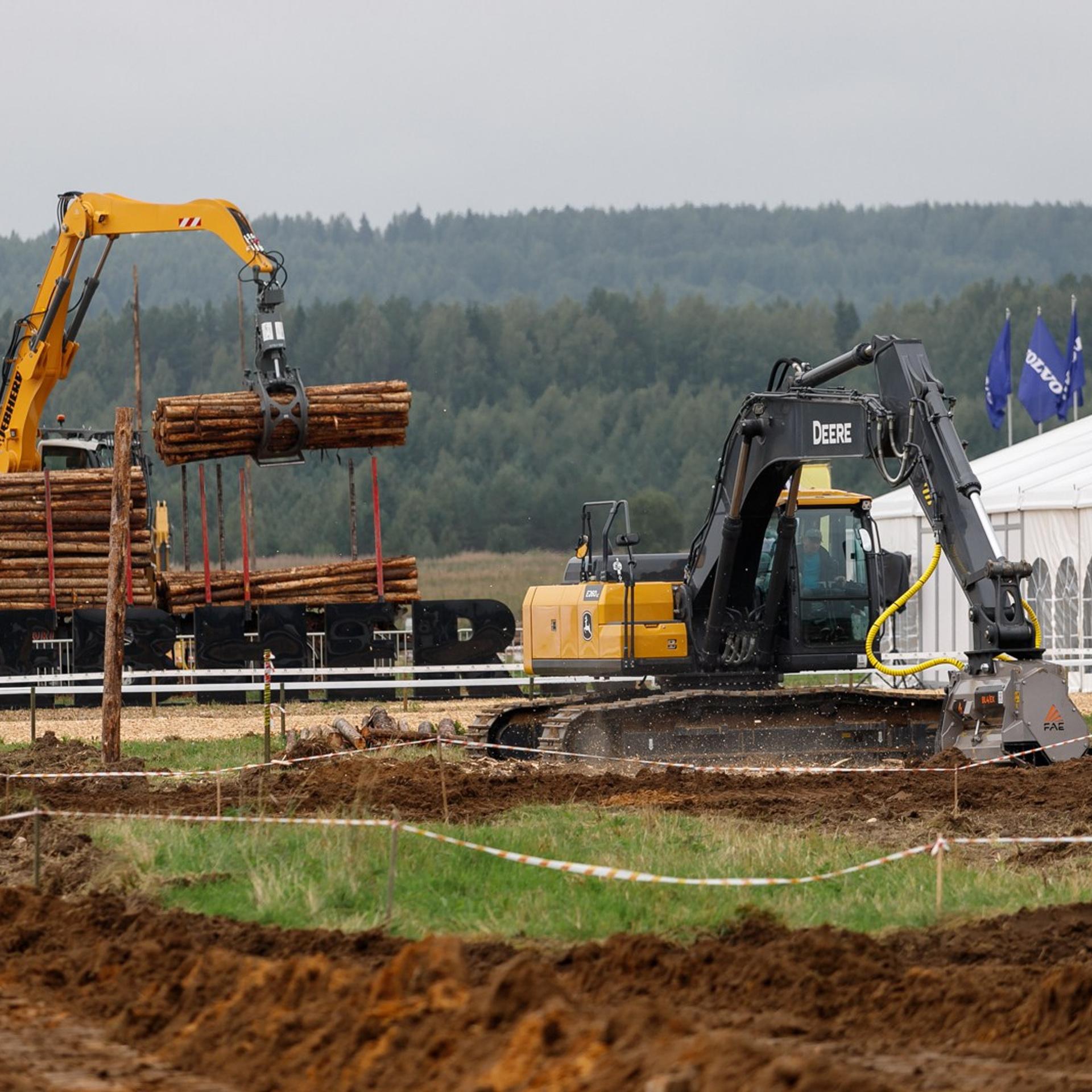 «Лесоруб XXI века» и «Королева леса». Репортажная фотосъемка. Архангельск