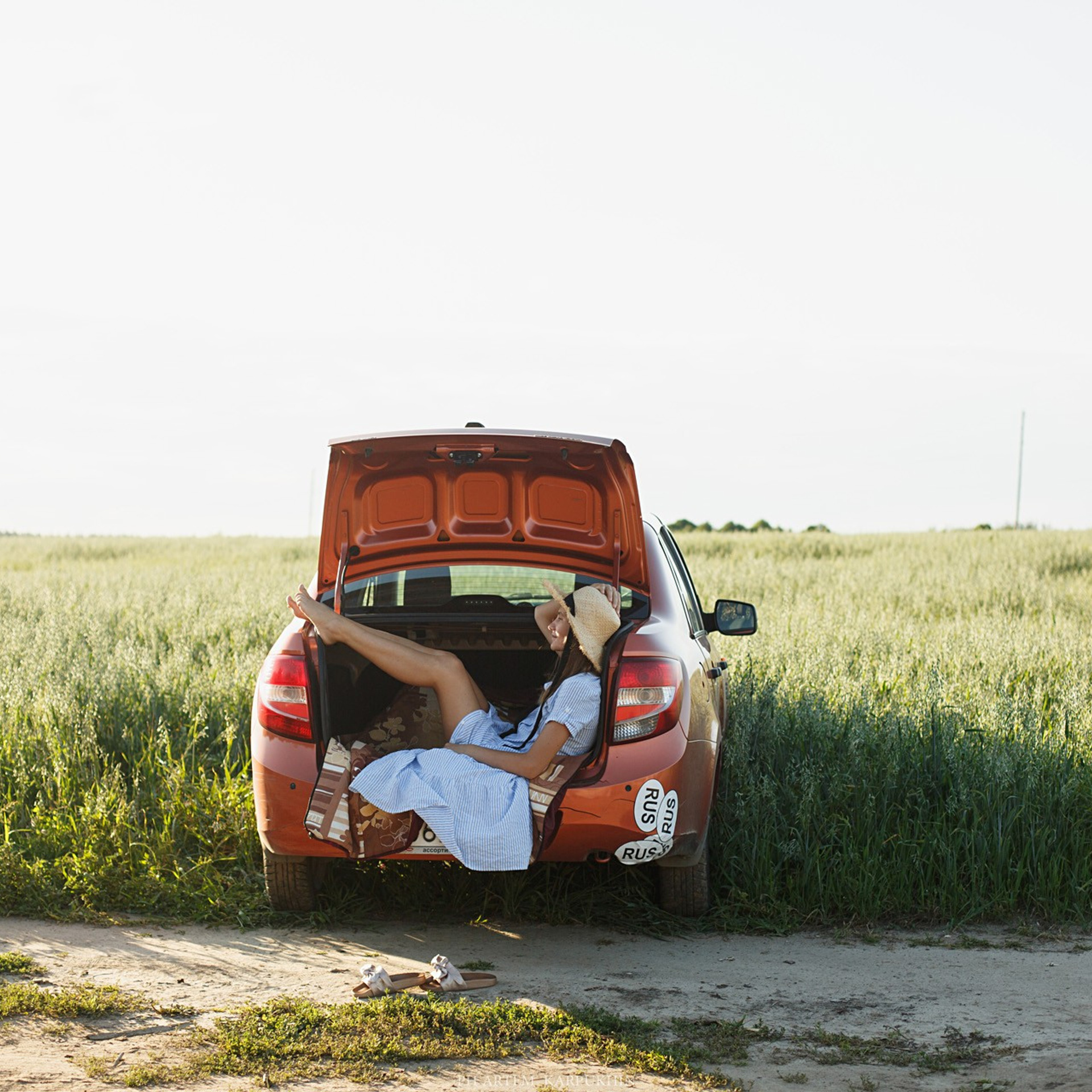 Летняя прогулка с Леной. Июль 2019