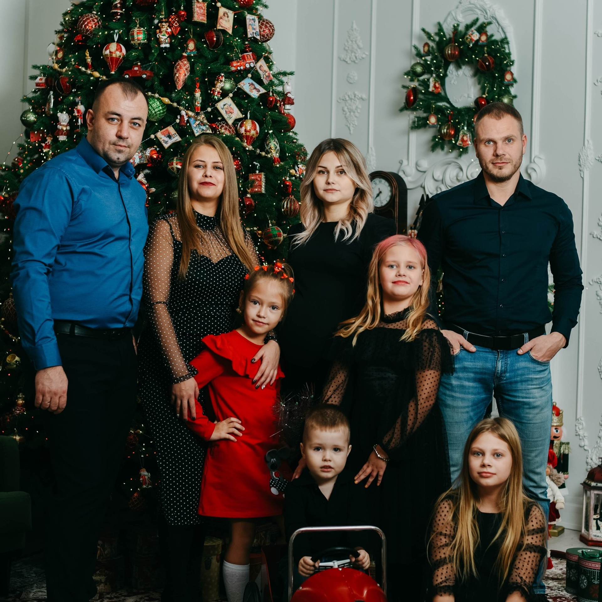 Надежда с семьёй