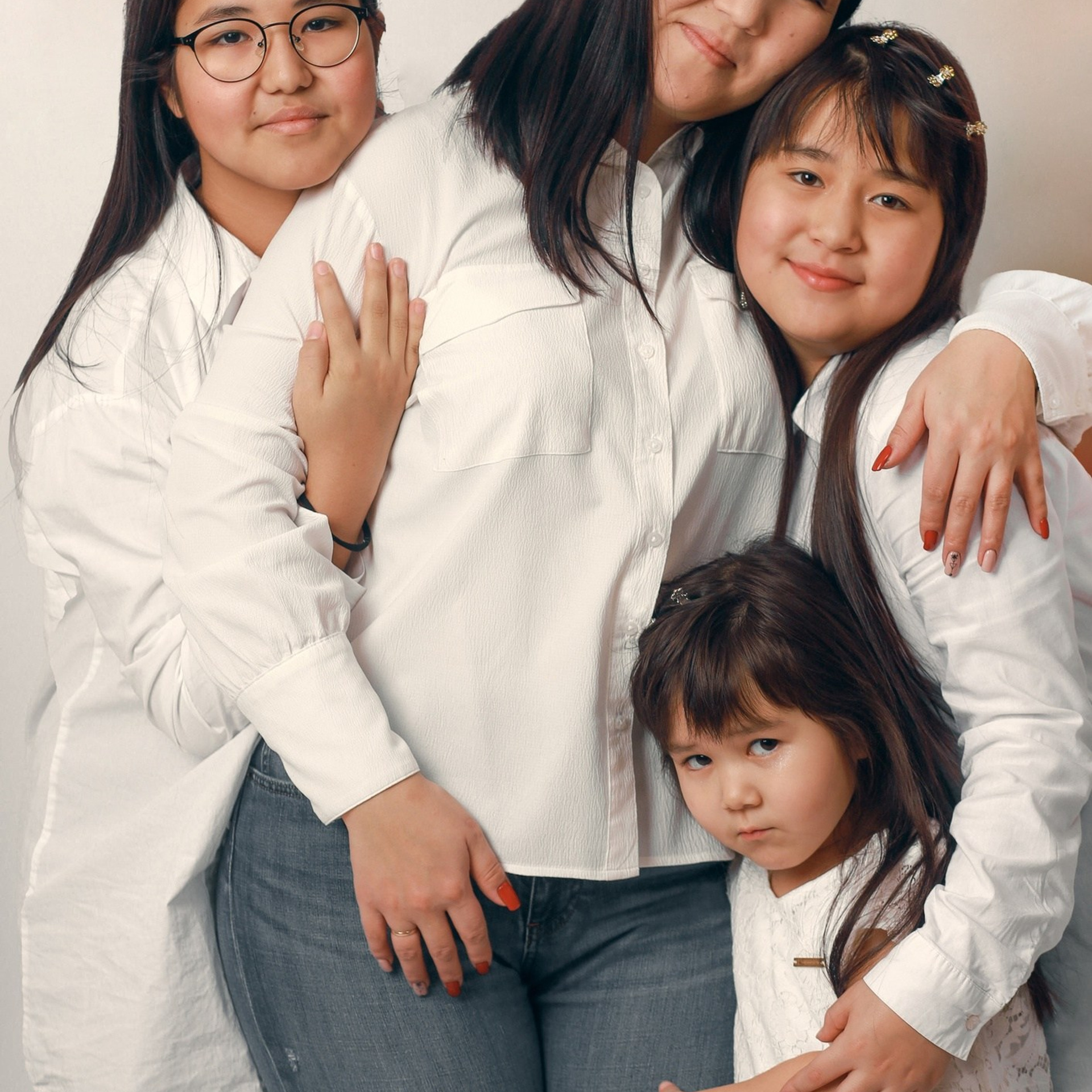 Аида и дочки. Саблино 2022