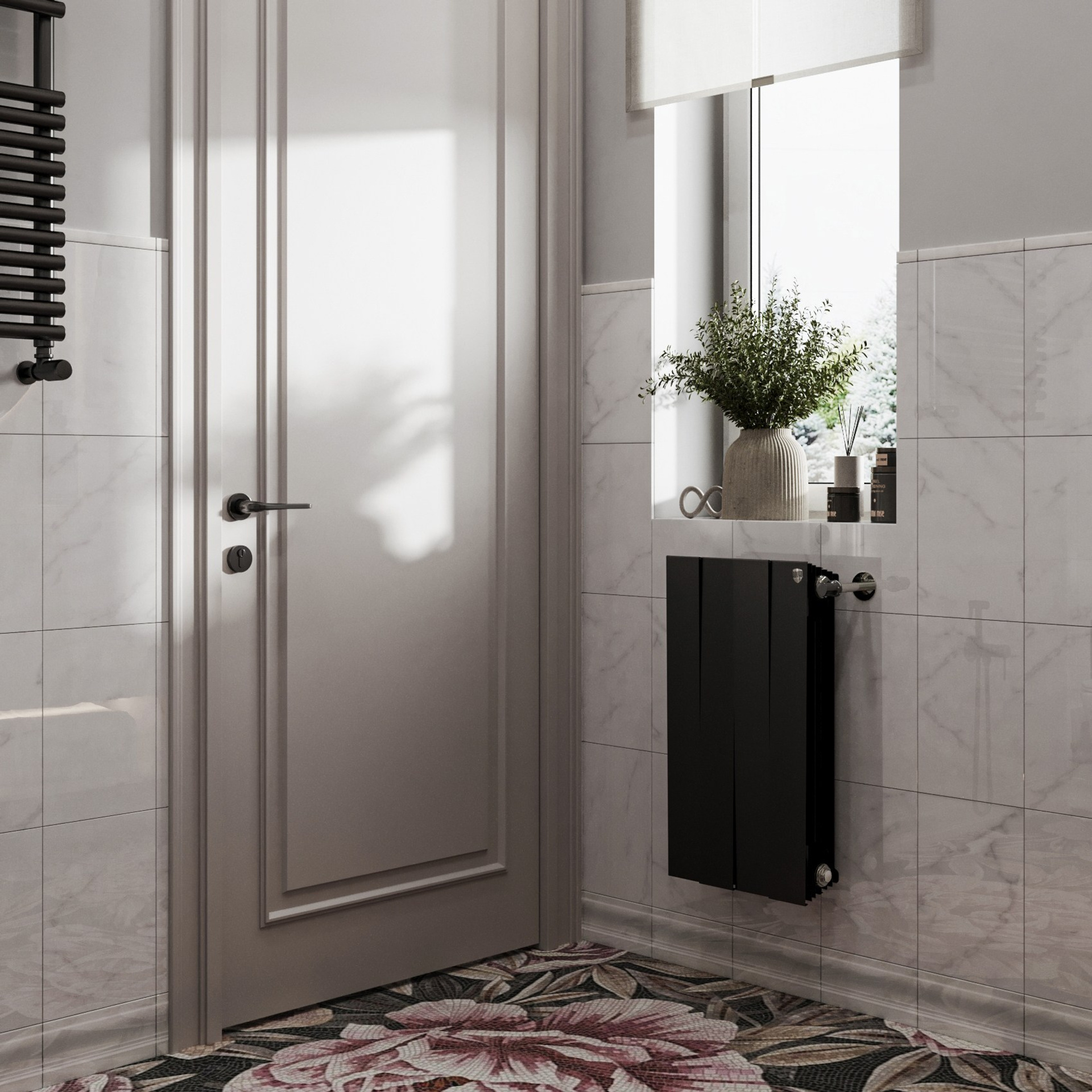 Санузел с душевой в Поярково