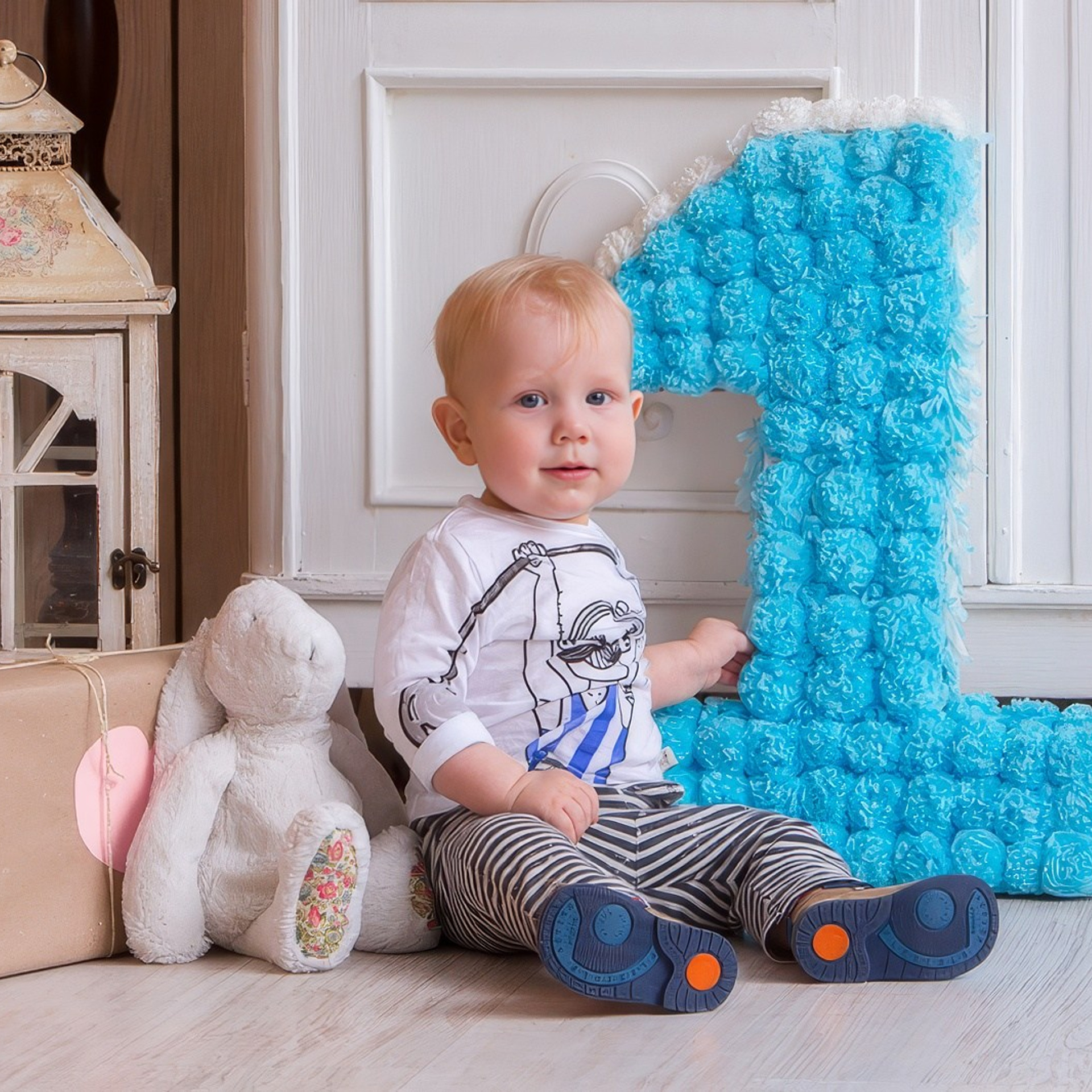 1 годик в студии