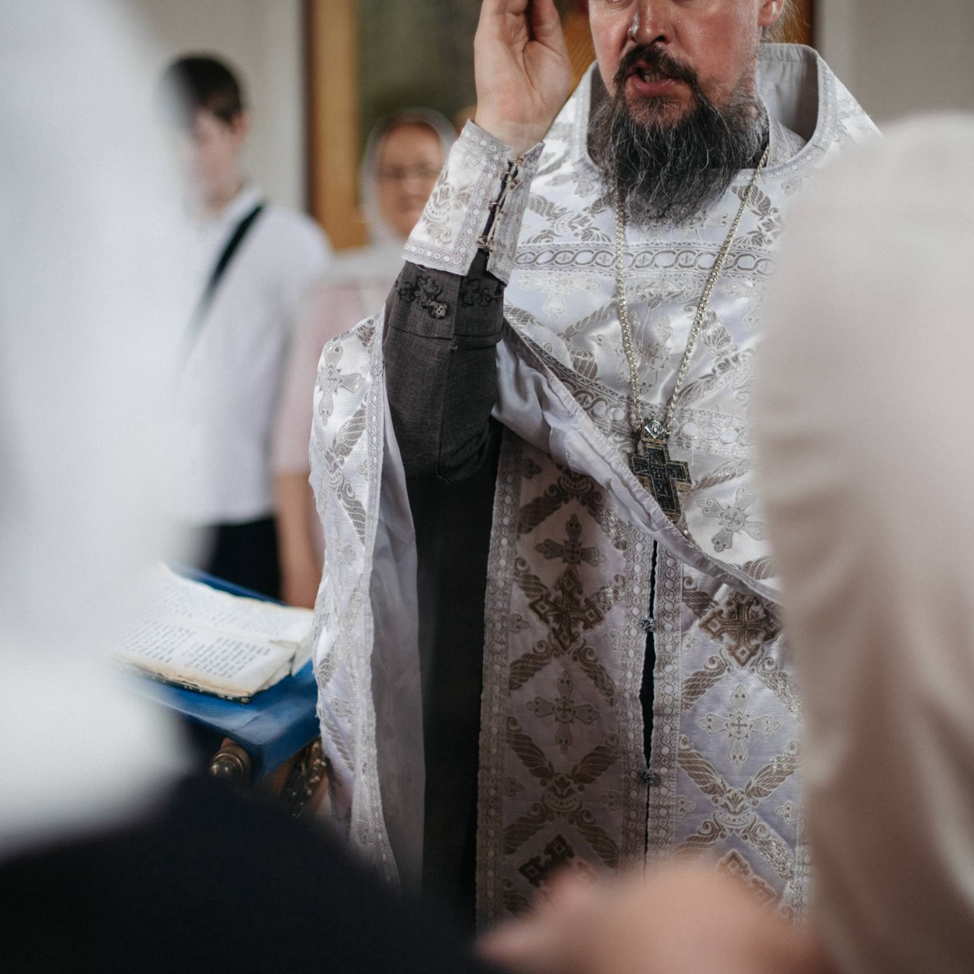 Таинство крещения. Семейный и портретный фотограф в Москве Варвара Чекки