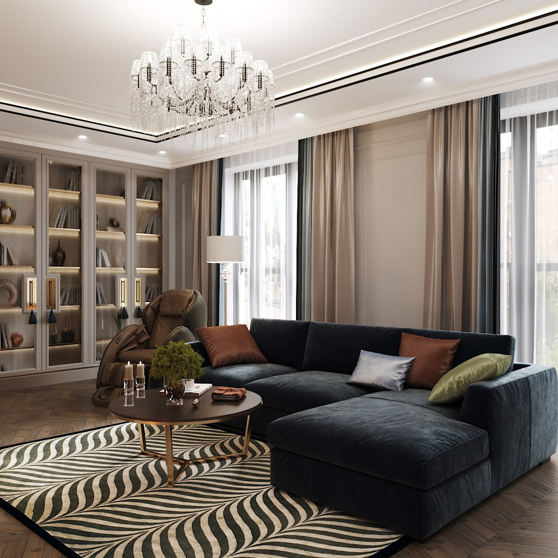 Квартира 200 метров в Жк Spiers