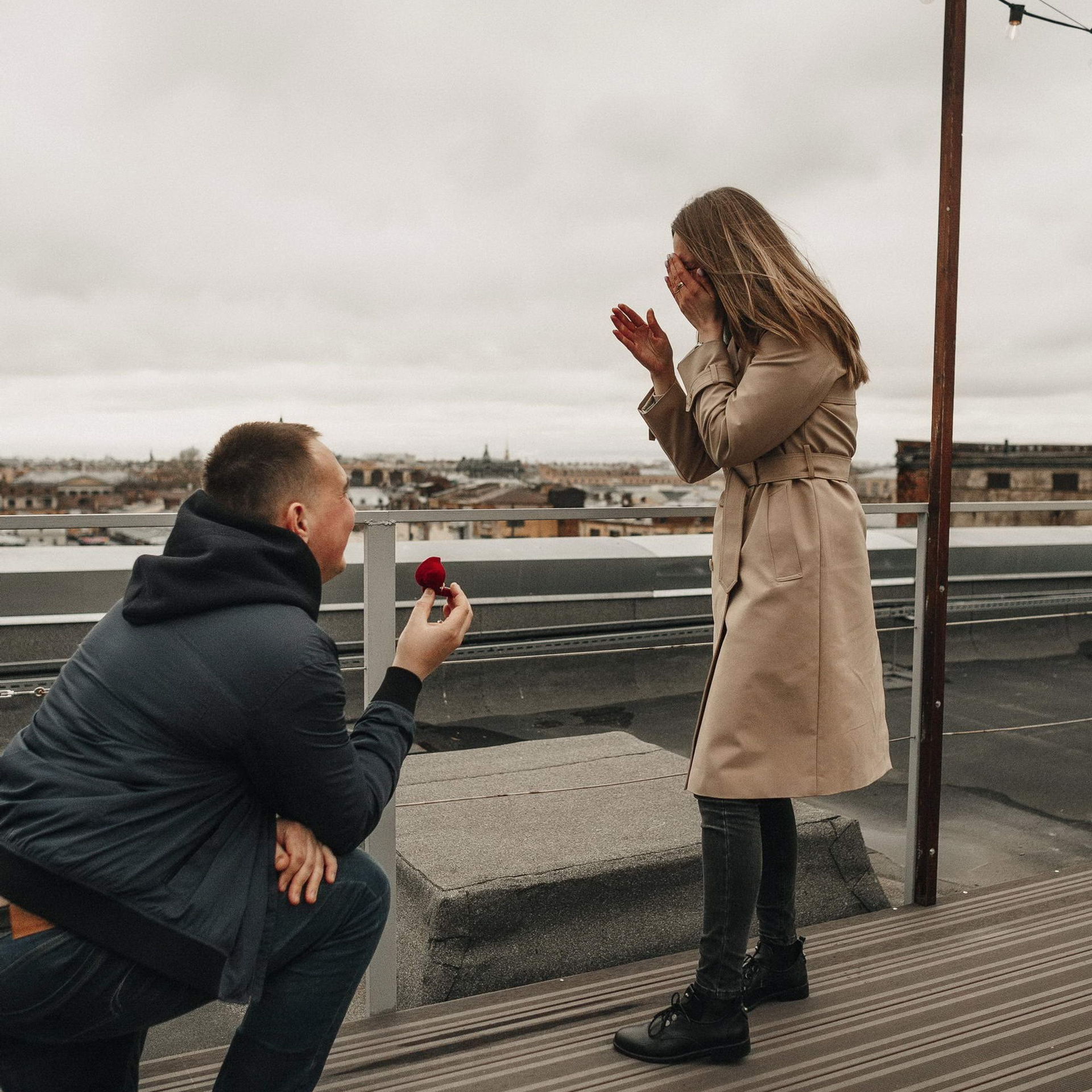 Предложение на крыше