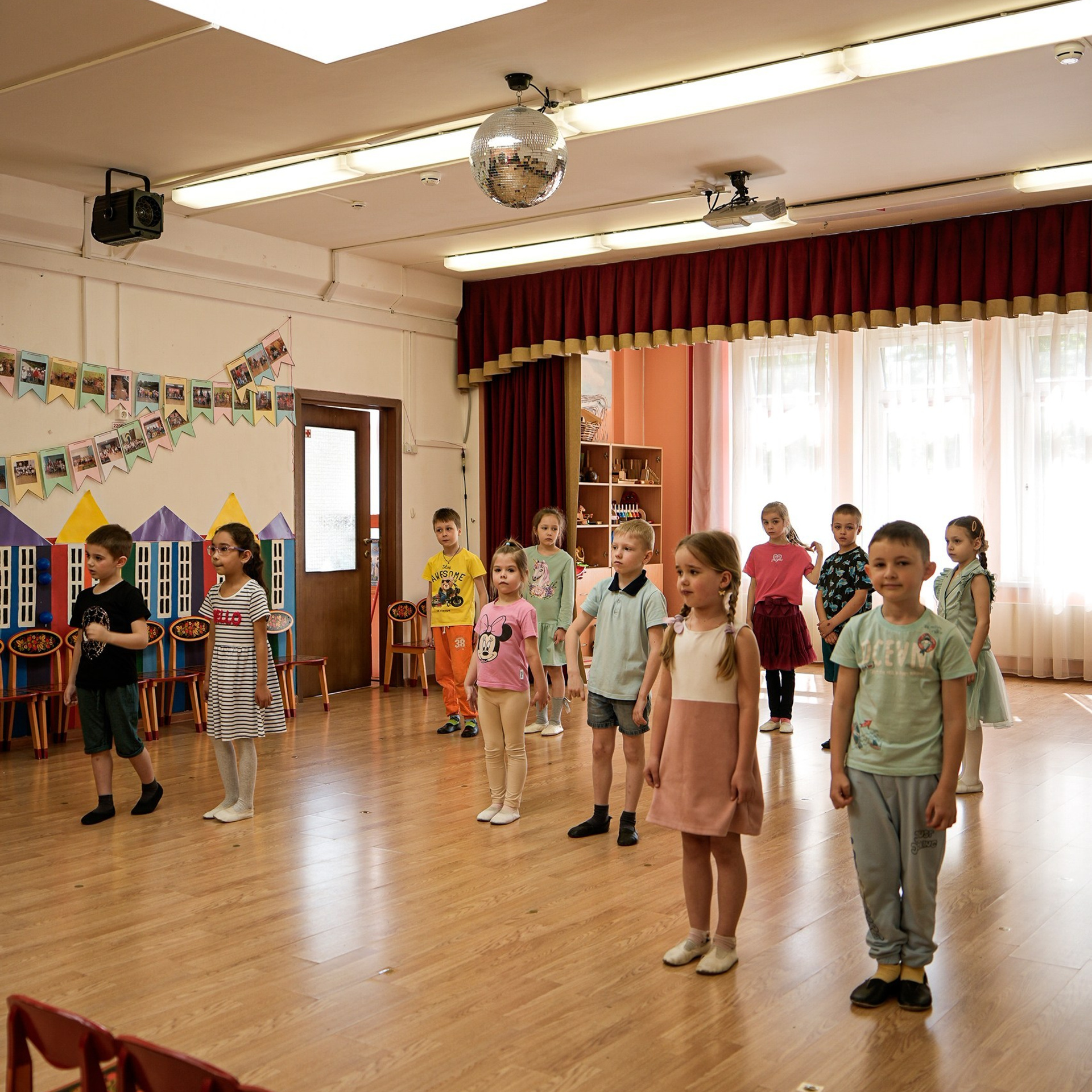 Съемка в детском саду для выпускного. Видеомейкер и фотограф Кэтрин.Филм