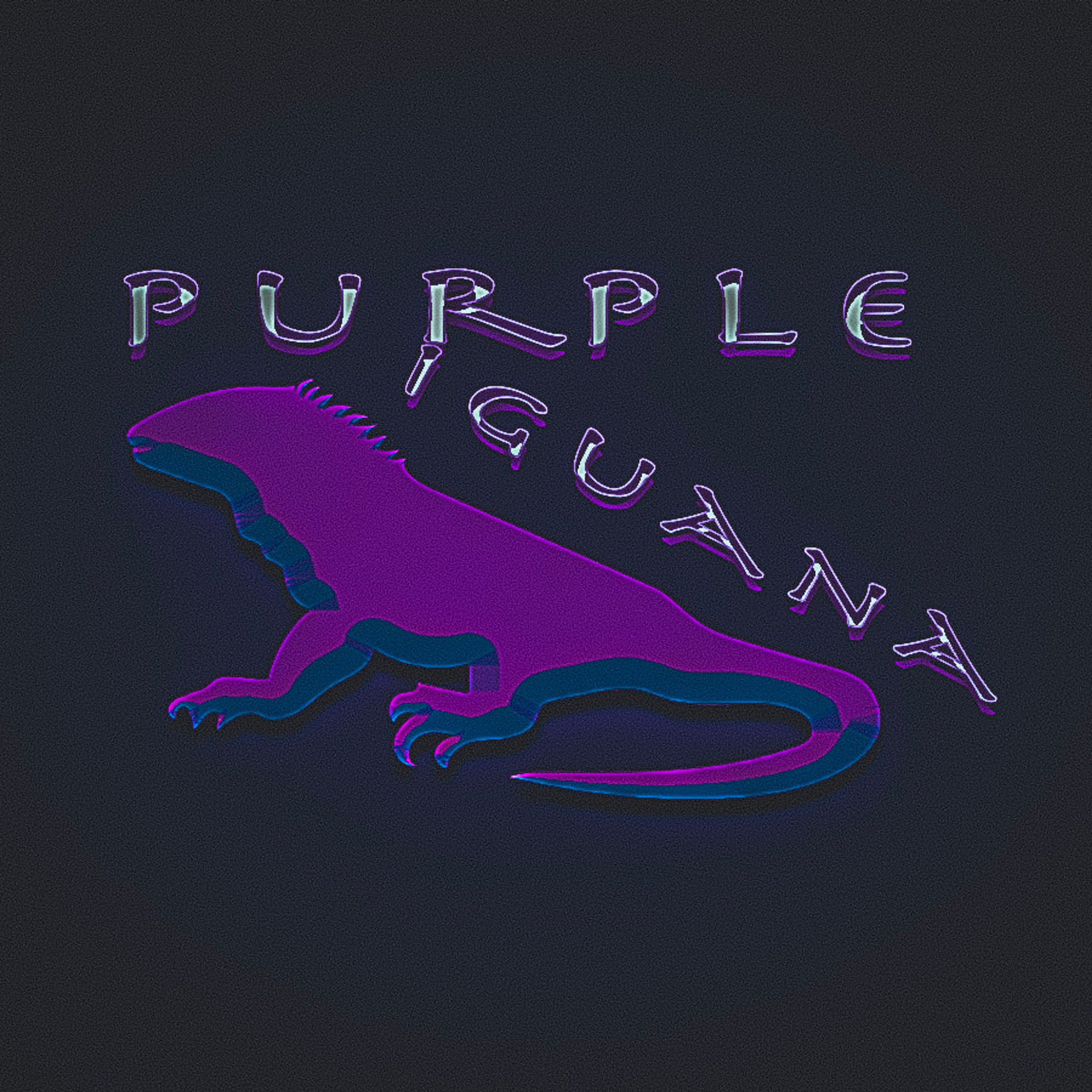 Лого Фиолетовая Игуана 