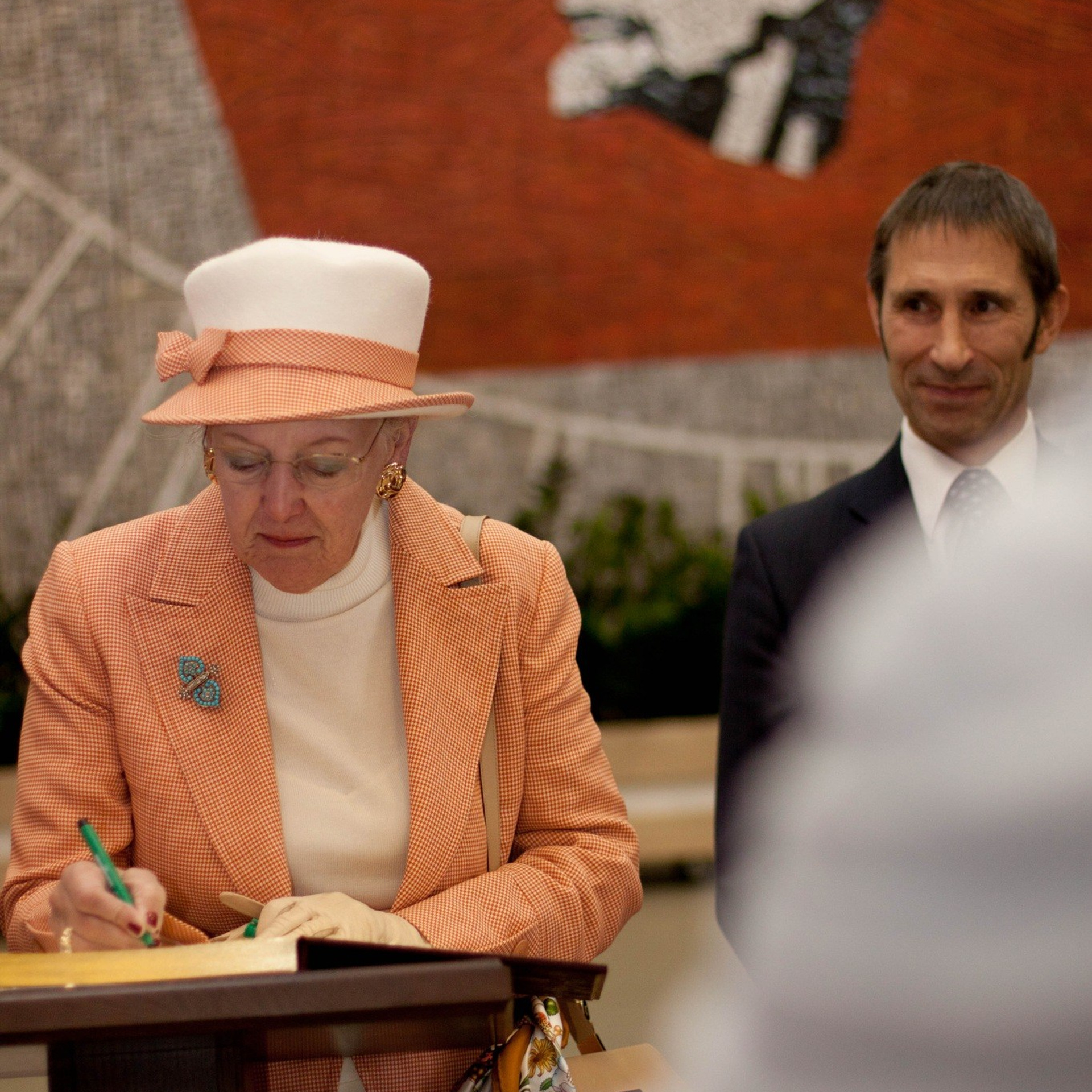 Визит Ее Величества Королевы Дании, Маргрете II на завод компании ROCKWOOL. Photomantis