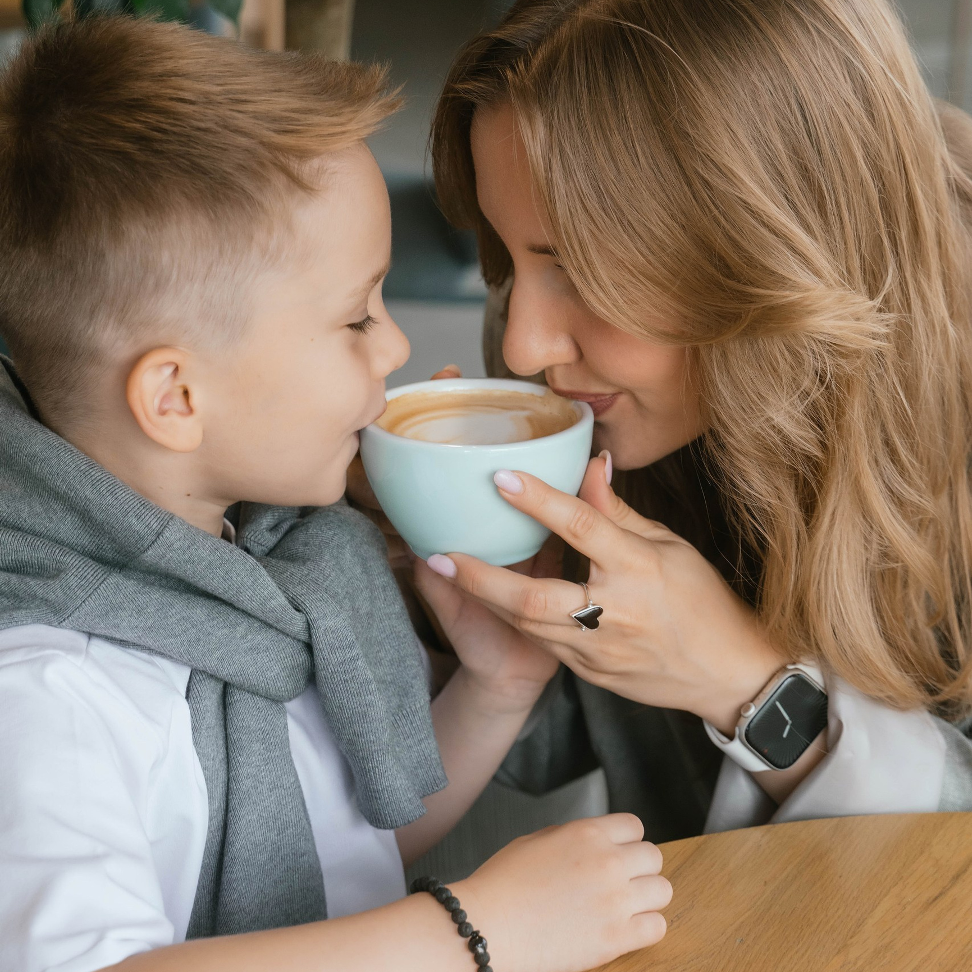 Люба, Саша и Миша