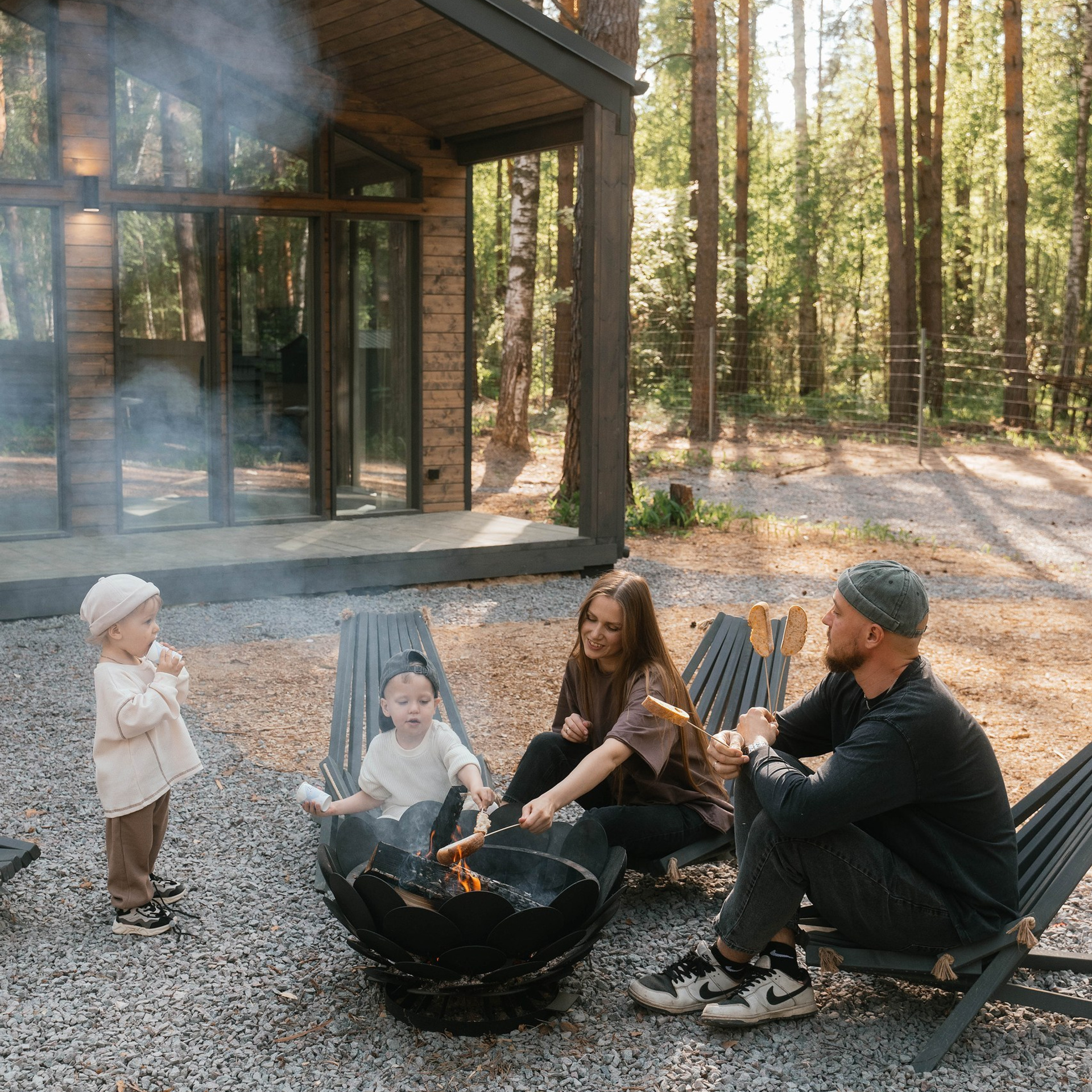 Настя, Илья, Аня, Гриша и Мирон