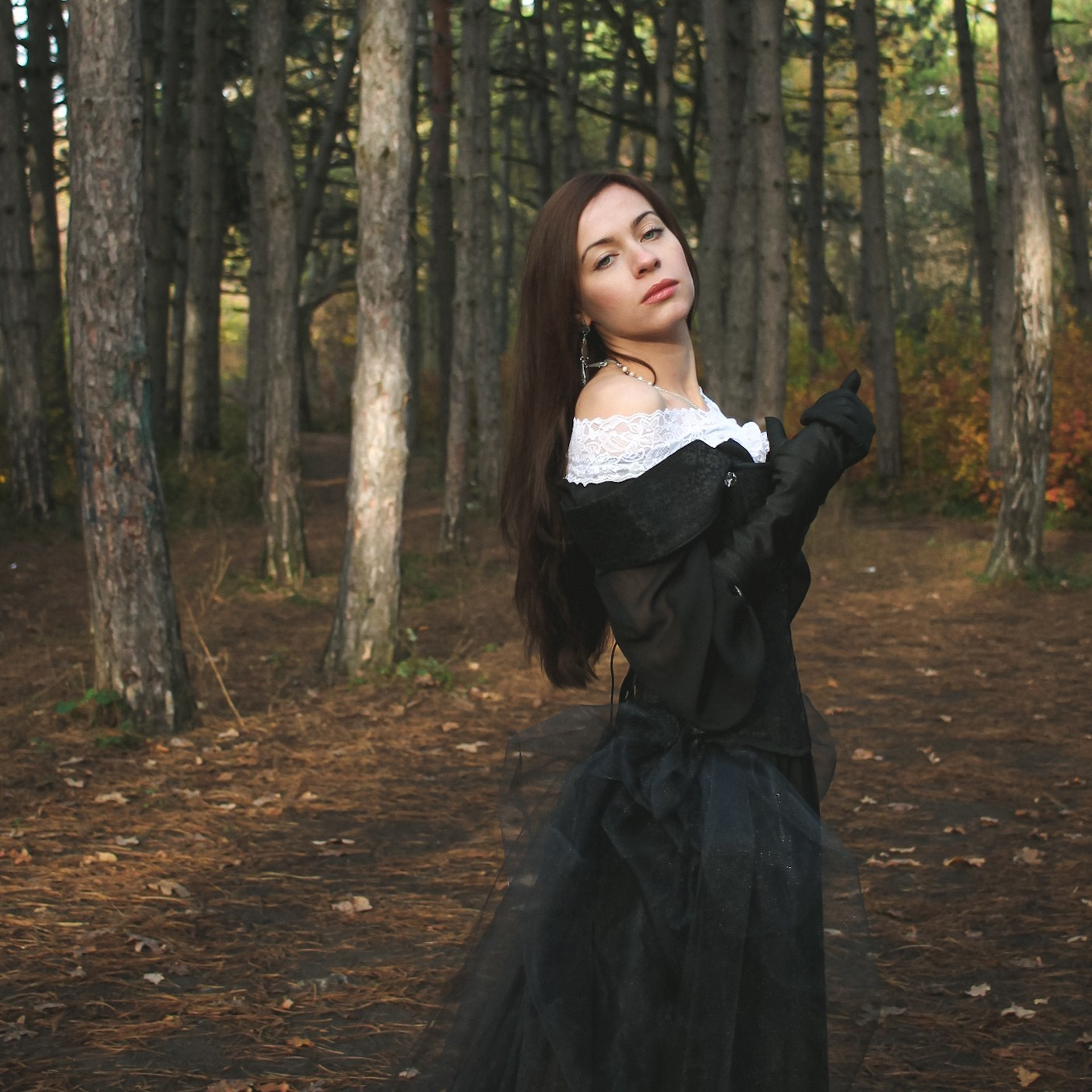 Творческая съемка (скрипачка)