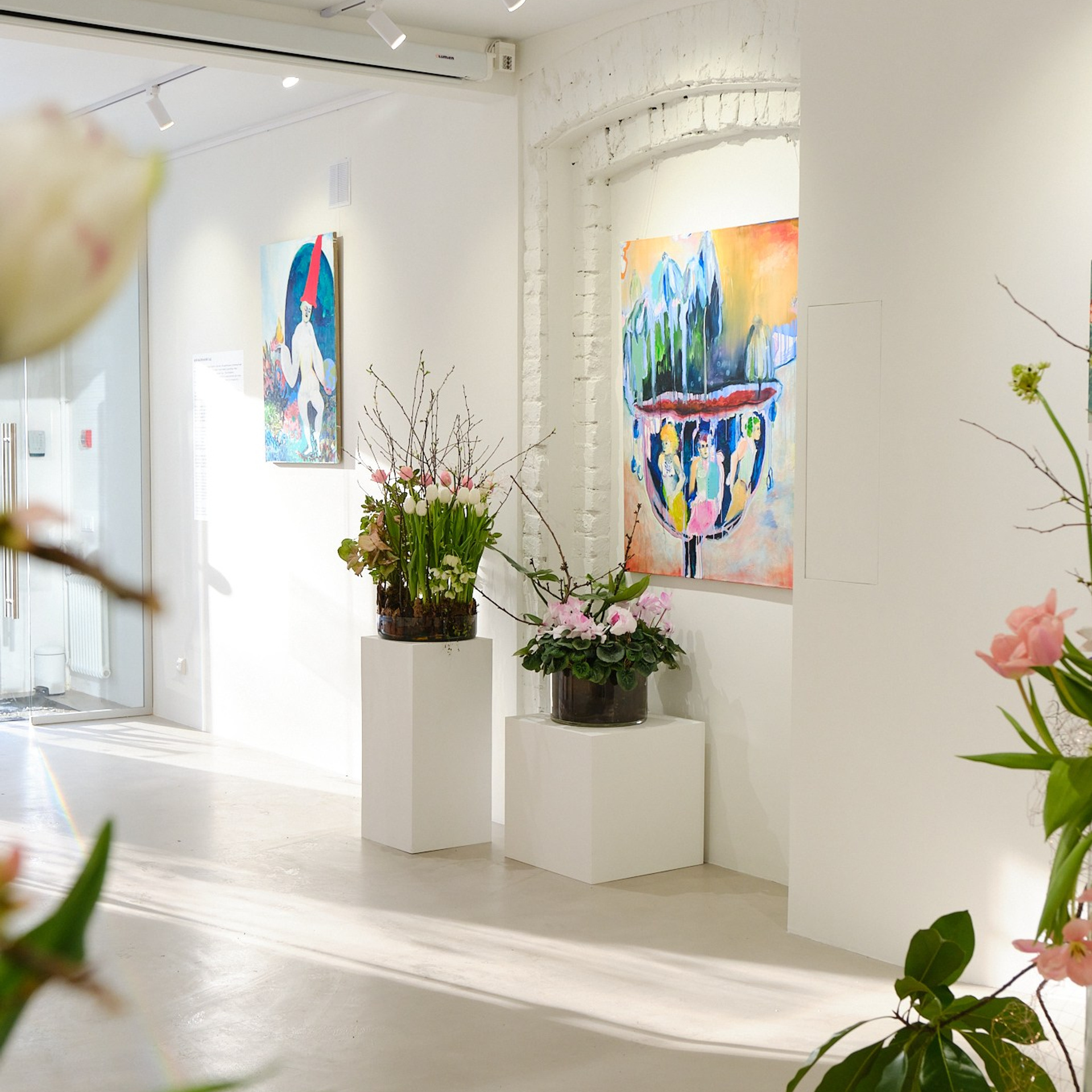 Открытие выставки Ники Черняевой в Art x Fashion «Мой маленький сад»