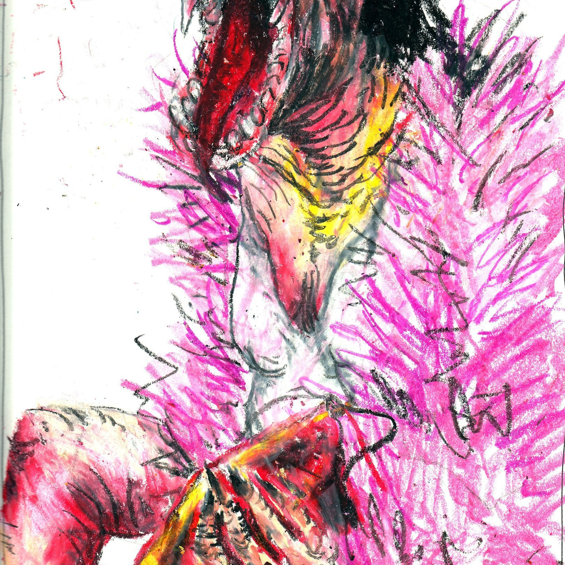 Graphics and paintings. Ksenia Markelova, multidisciplinary artist, Yekaterinburg