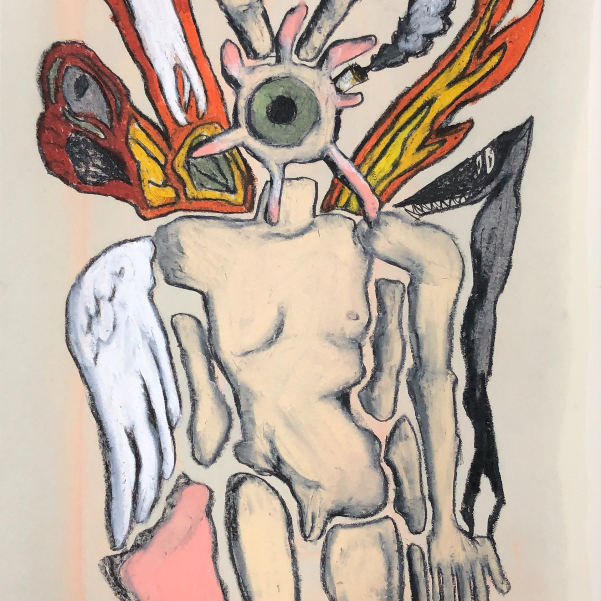 Graphics and paintings. Ksenia Markelova, multidisciplinary artist, Yekaterinburg