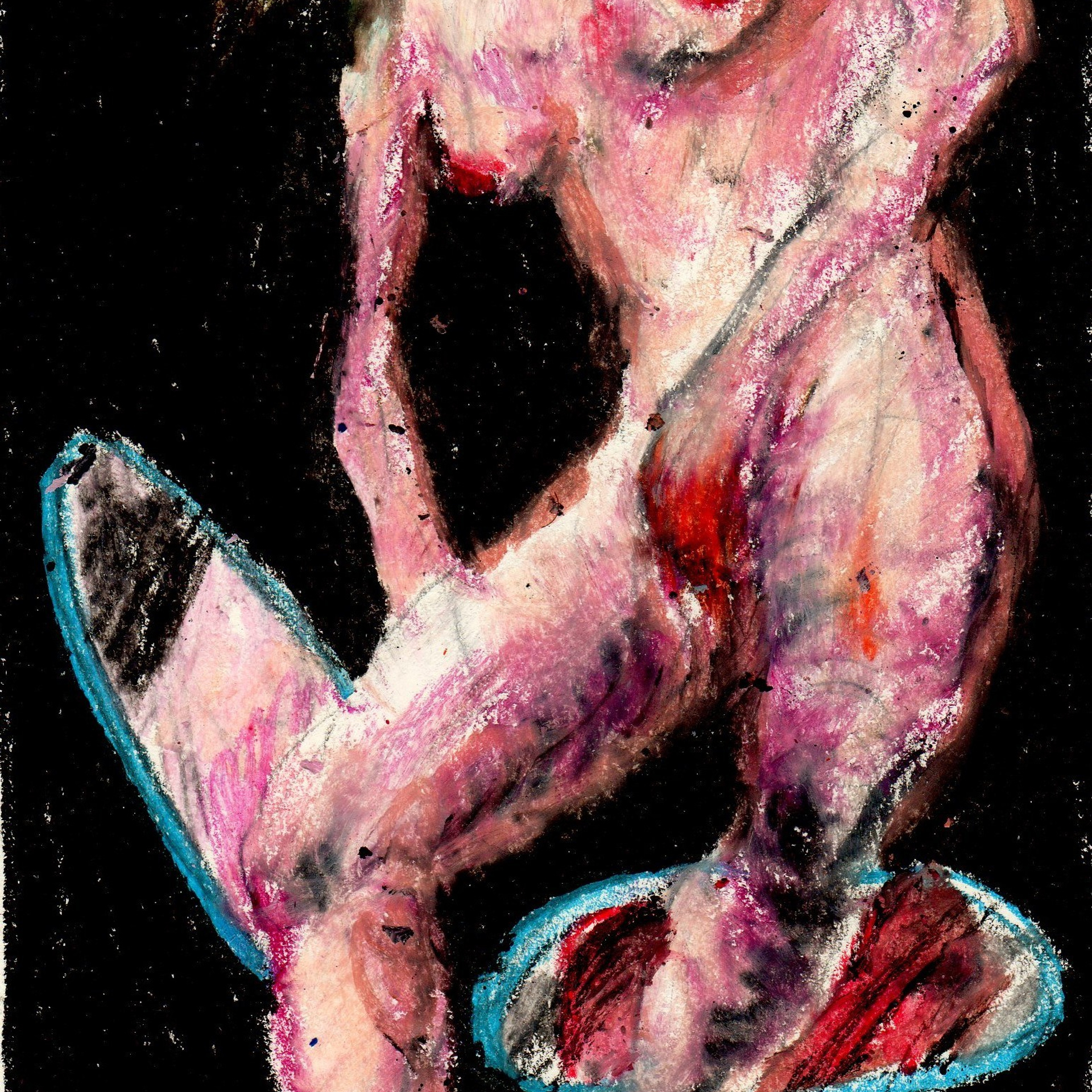 Graphics and paintings. Ksenia Markelova, multidisciplinary artist, Yekaterinburg