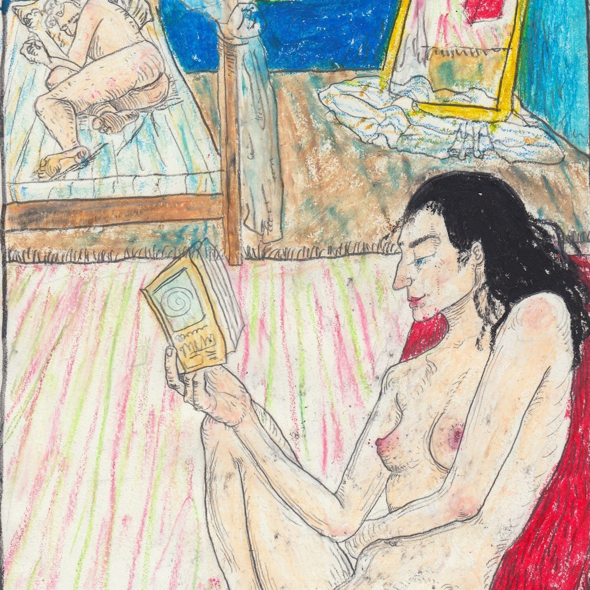 Graphics and paintings. Ksenia Markelova, multidisciplinary artist, Yekaterinburg