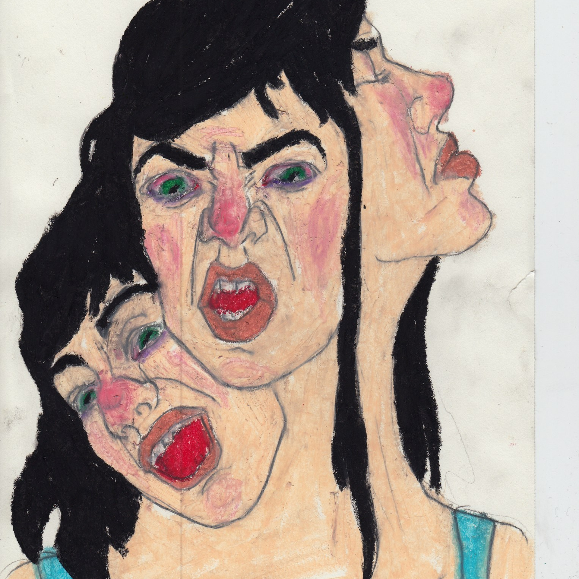 Graphics and paintings. Ksenia Markelova, multidisciplinary artist, Yekaterinburg