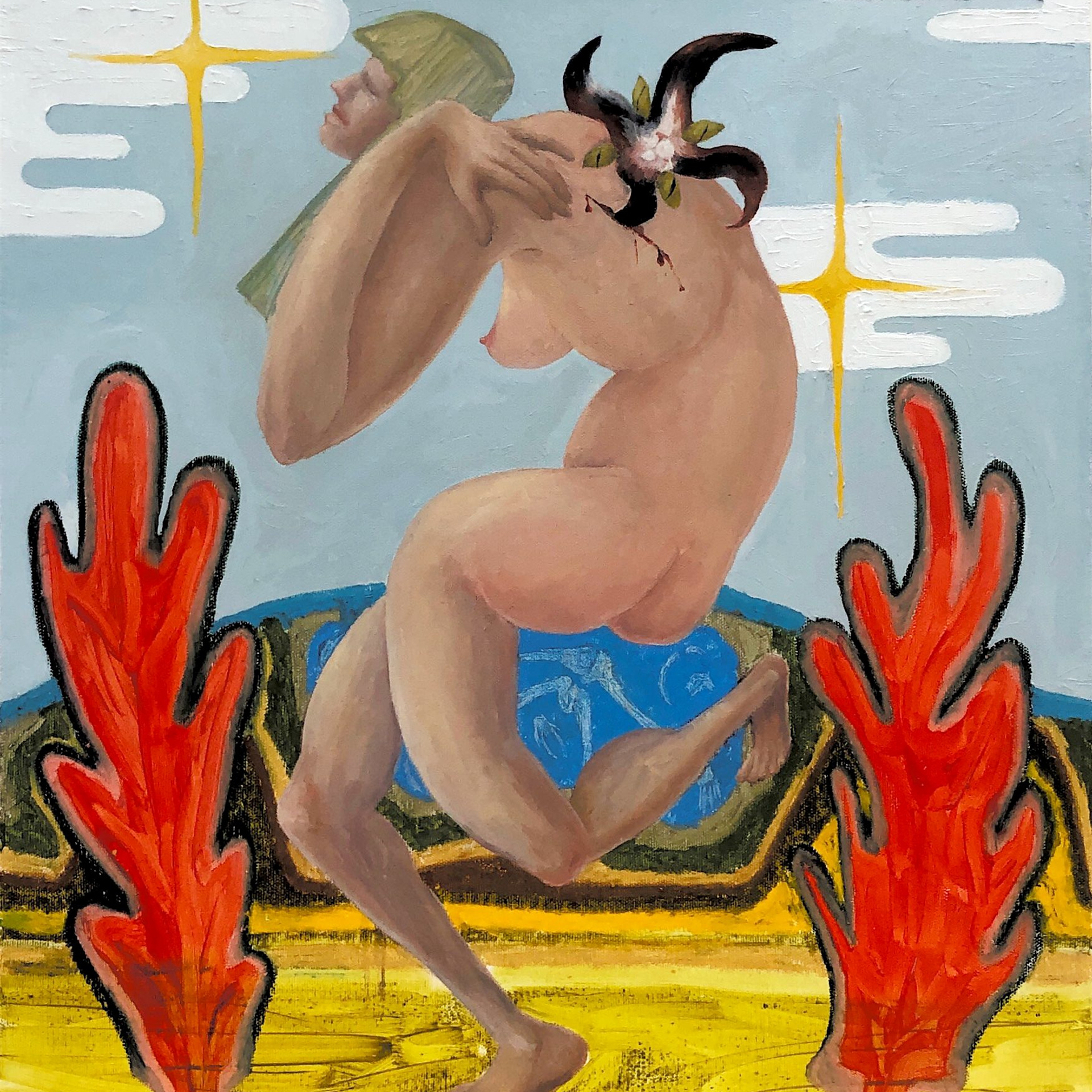 Graphics and paintings. Ksenia Markelova, multidisciplinary artist, Yekaterinburg