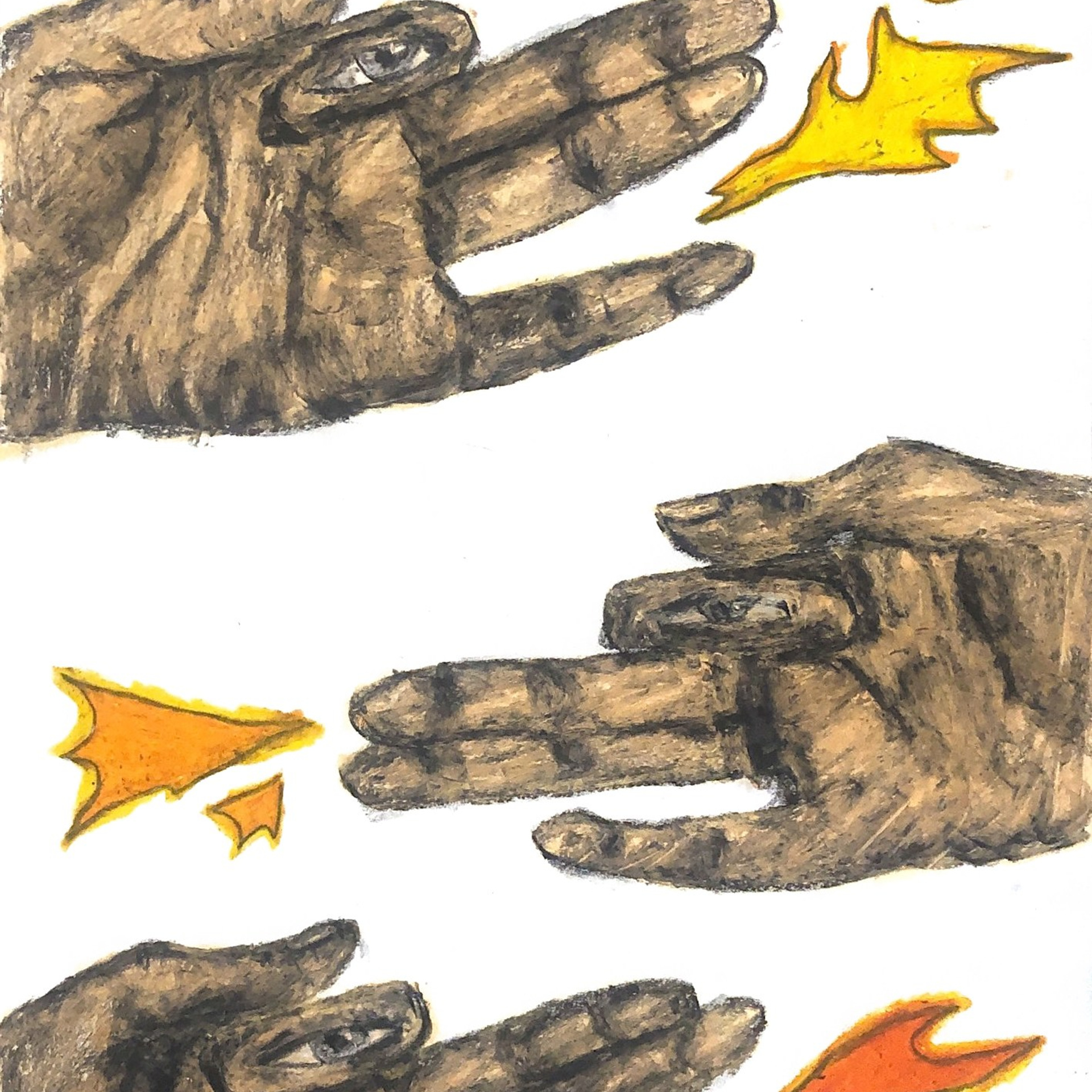 Graphics and paintings. Ksenia Markelova, multidisciplinary artist, Yekaterinburg