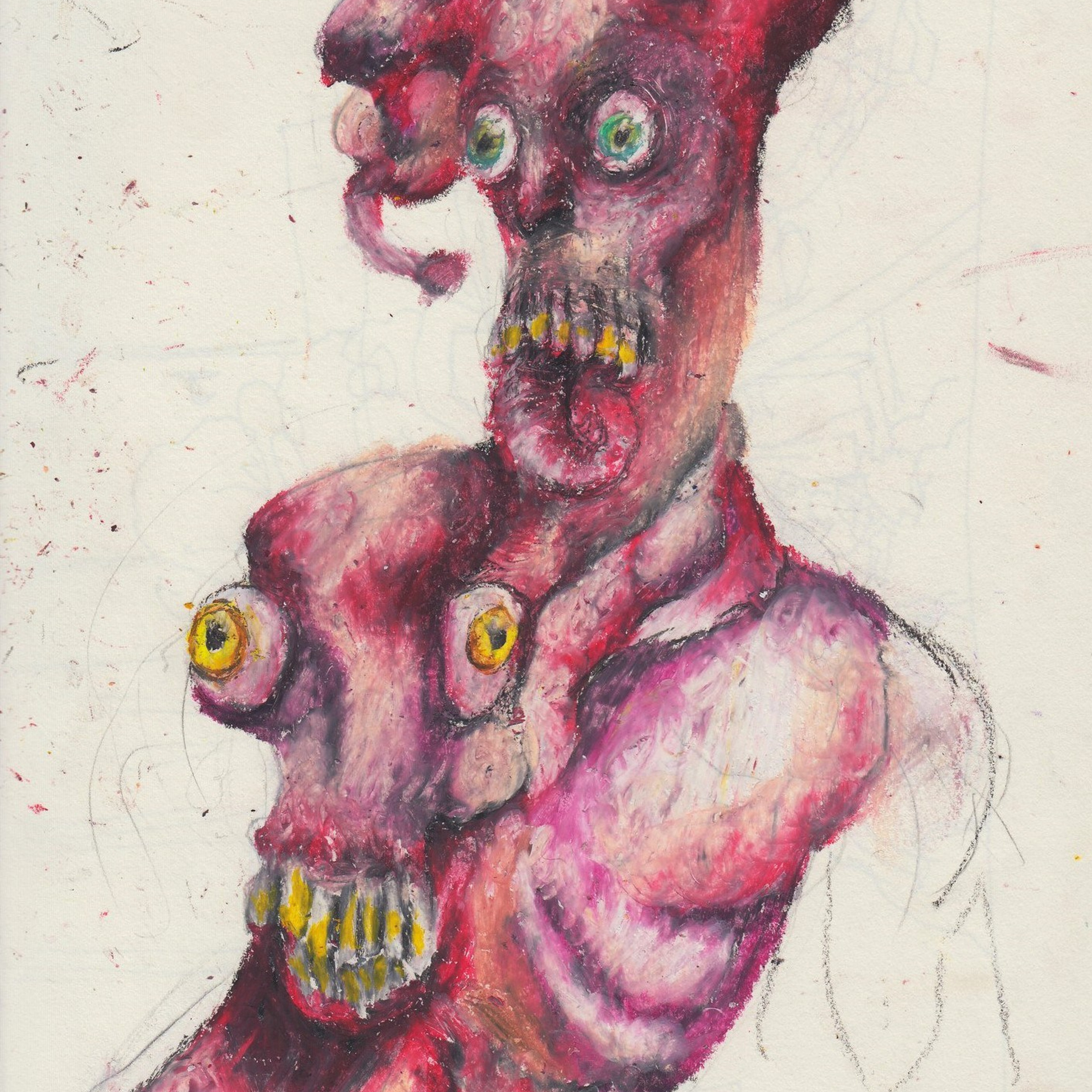 Graphics and paintings. Ksenia Markelova, multidisciplinary artist, Yekaterinburg