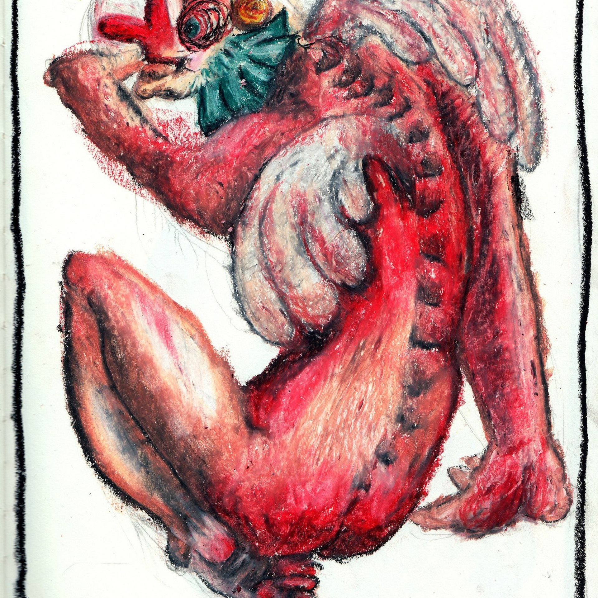 Graphics and paintings. Ksenia Markelova, multidisciplinary artist, Yekaterinburg