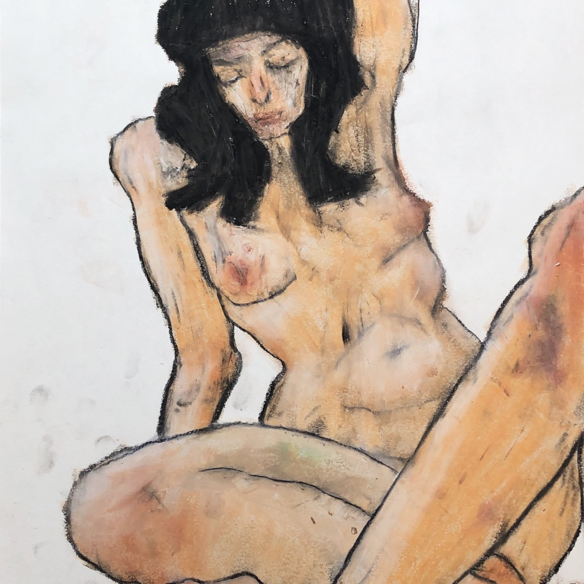 Graphics and paintings. Ksenia Markelova, multidisciplinary artist, Yekaterinburg