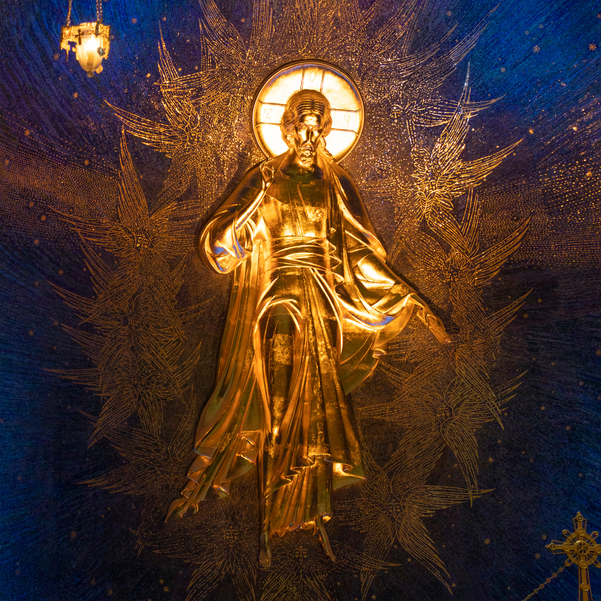 Икона Иисуса Христа. Москва. Главный храм Вооруженных Сил Российской Федерации