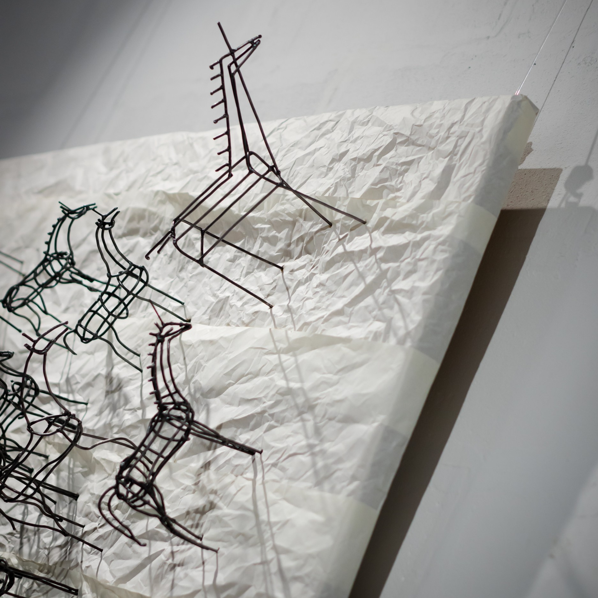 Бегство в вечность_ 2023. Художник — скульптор Антонина Фатхуллина