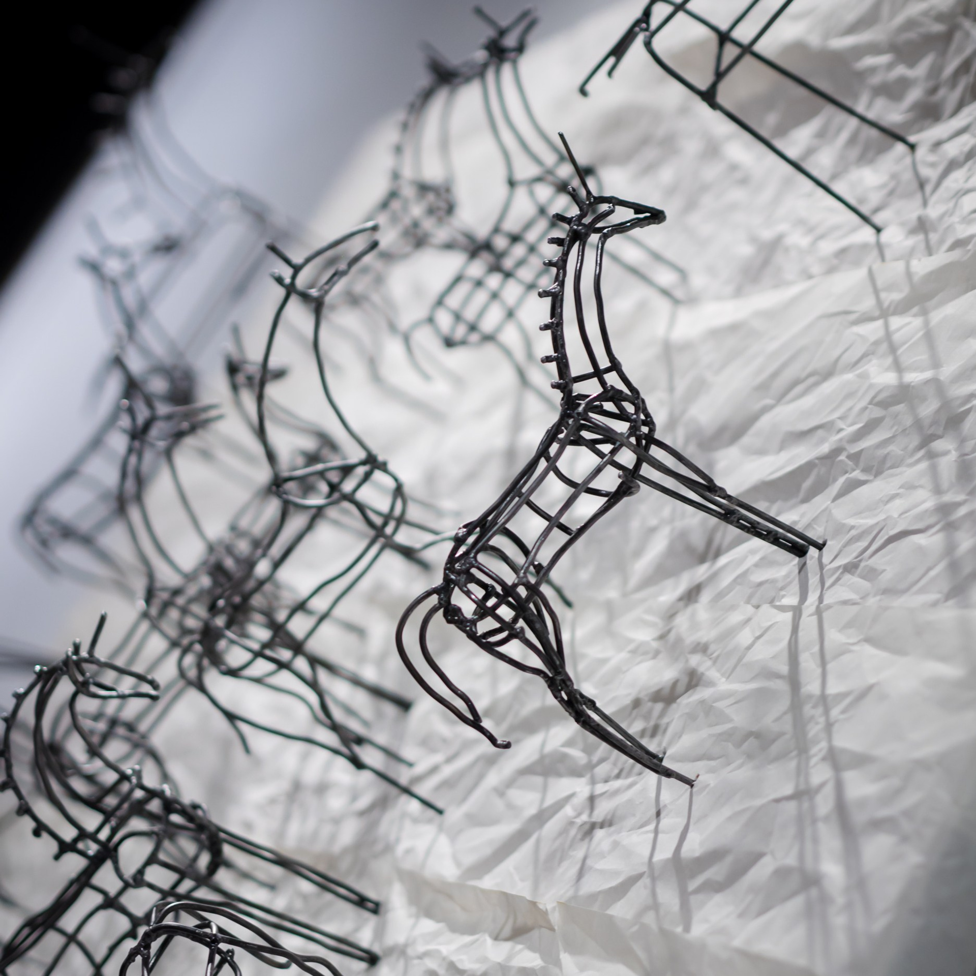 Бегство в вечность_ 2023. Художник — скульптор Антонина Фатхуллина