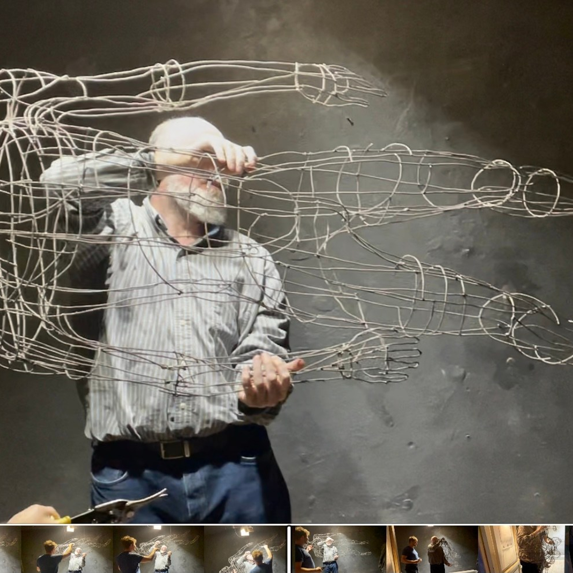 Несвободное падение_2022. Художник — скульптор Антонина Фатхуллина