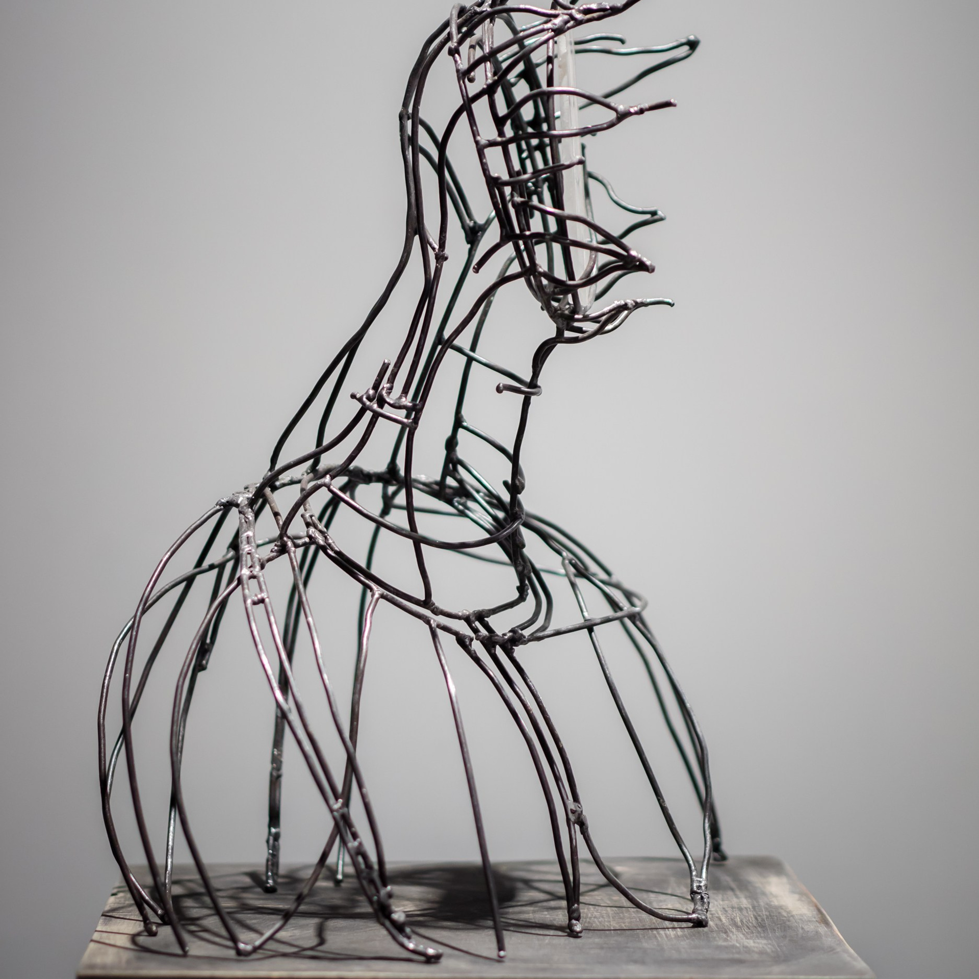 Бегство в вечность_ 2023. Художник — скульптор Антонина Фатхуллина