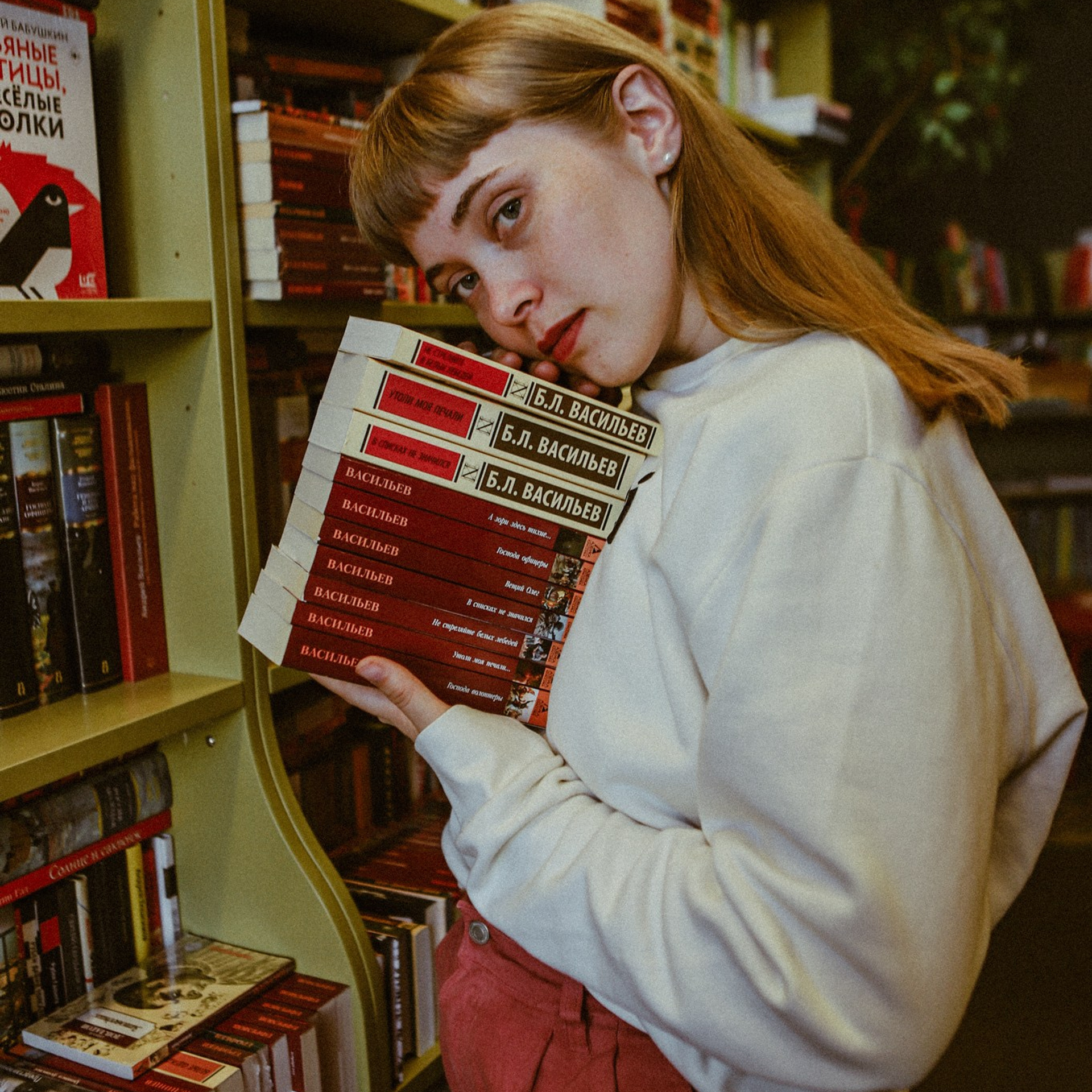 Вика в книжном