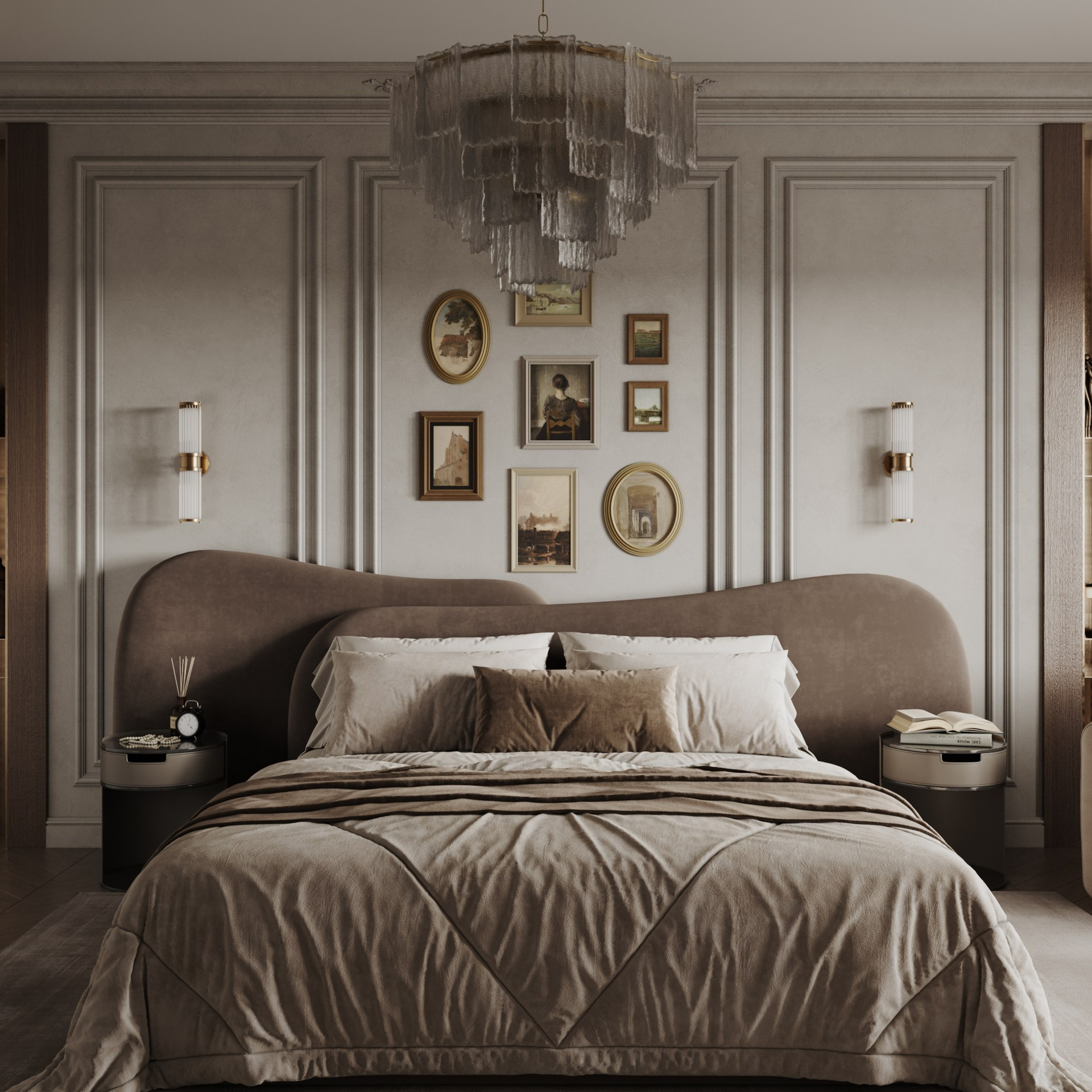 Спальня в классическом стиле