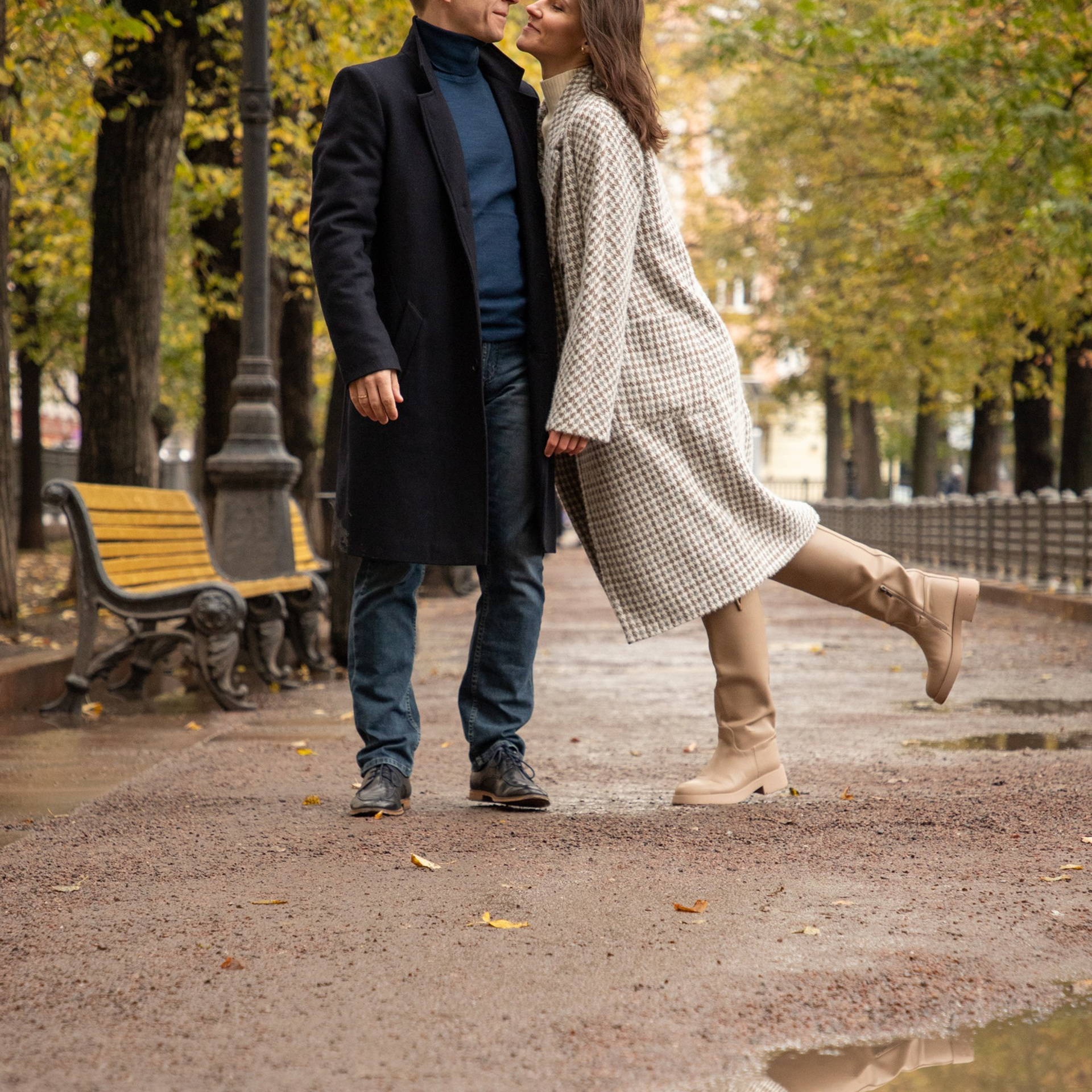 Осенняя прогулка на Патриарших