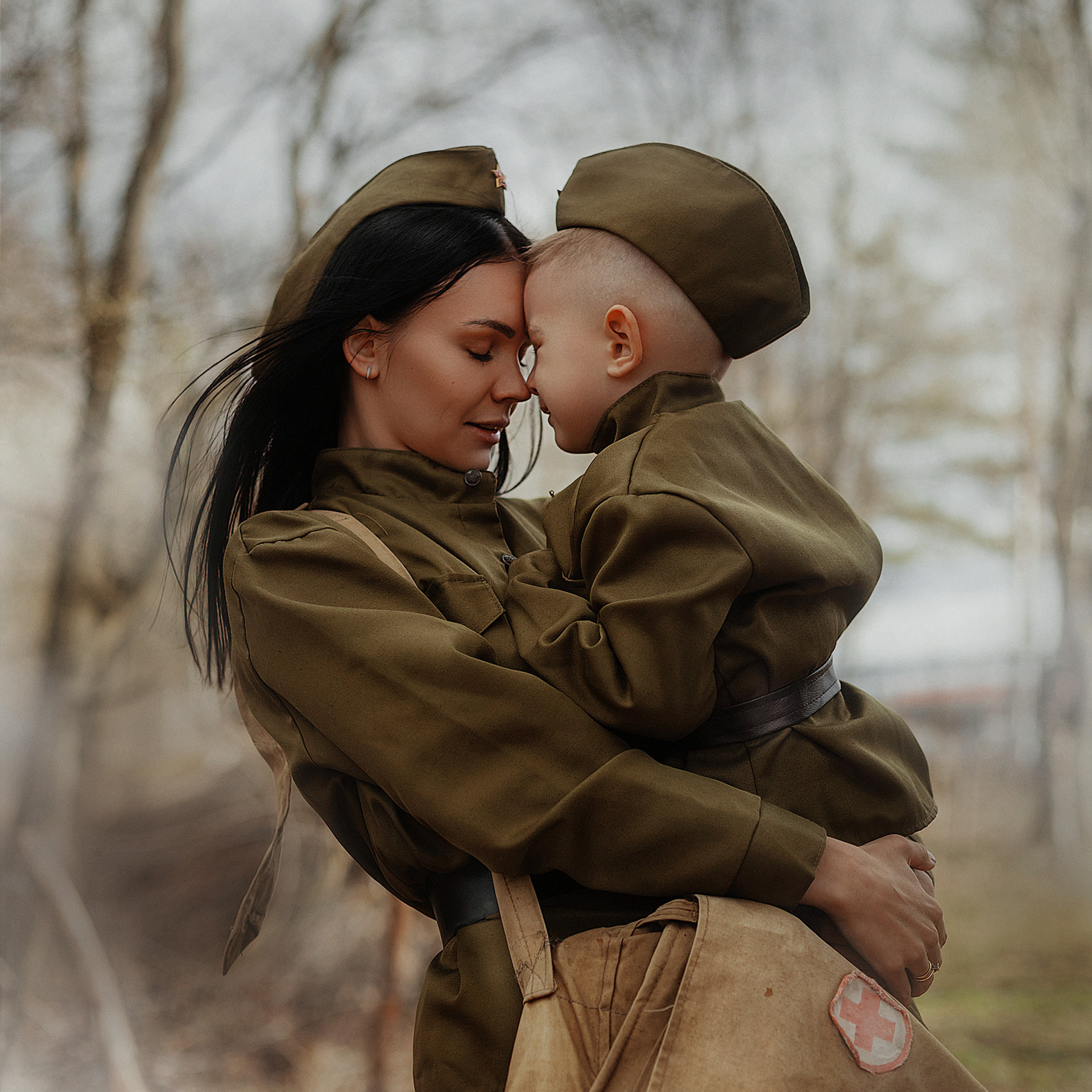 Съёмка ко Дню Победы для Алины