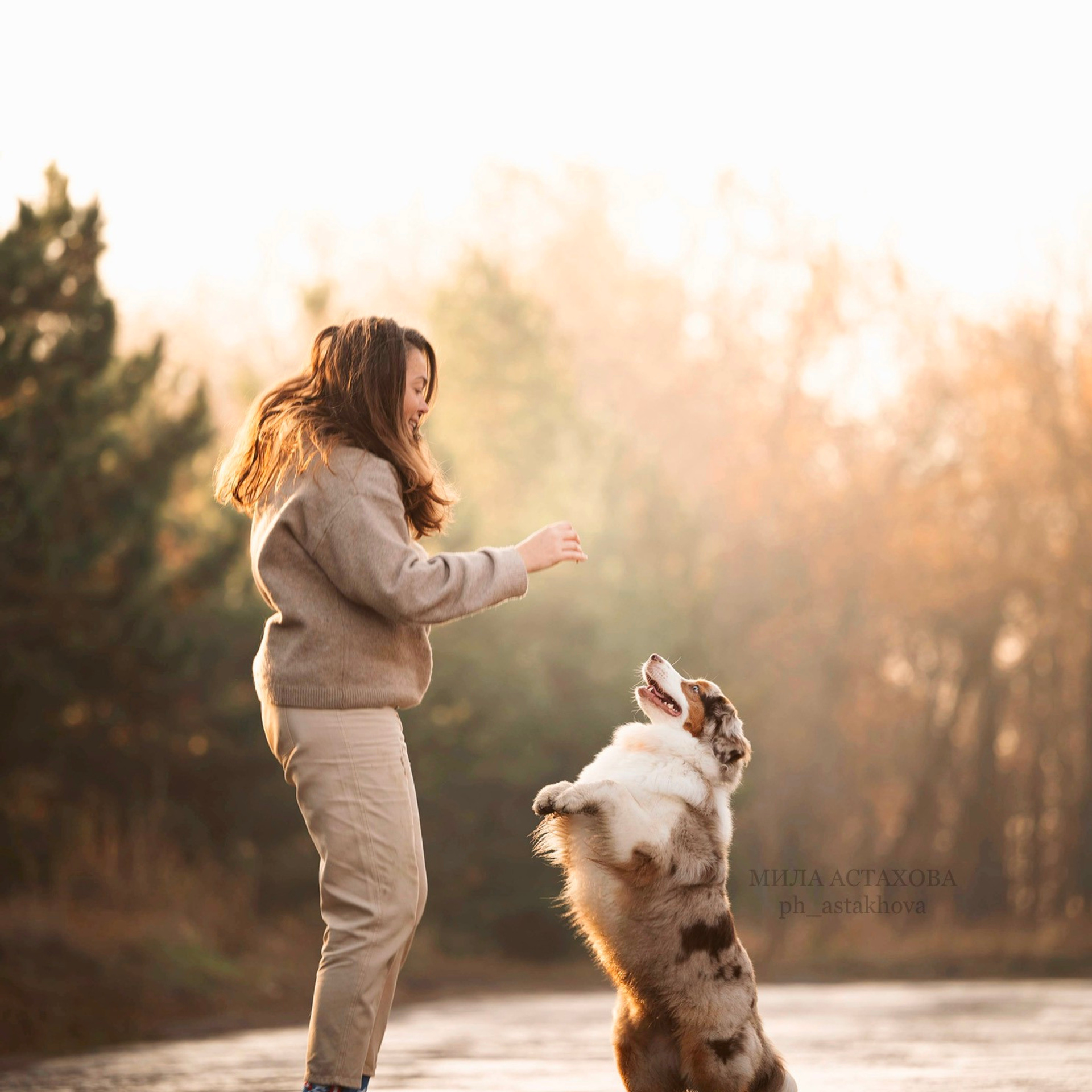 Виктория и Мишка
