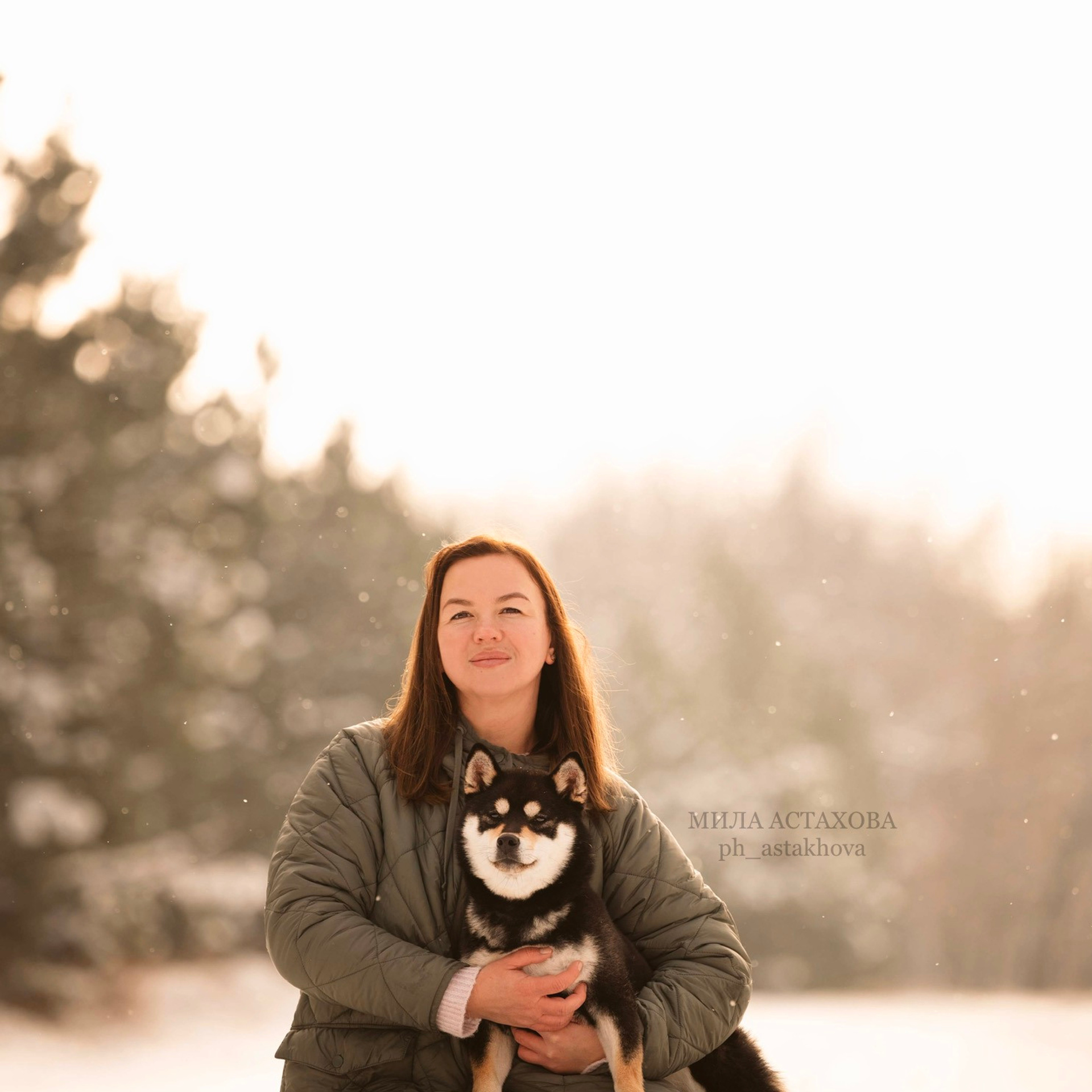 Анастасия, Лу, Круэлла и малышки