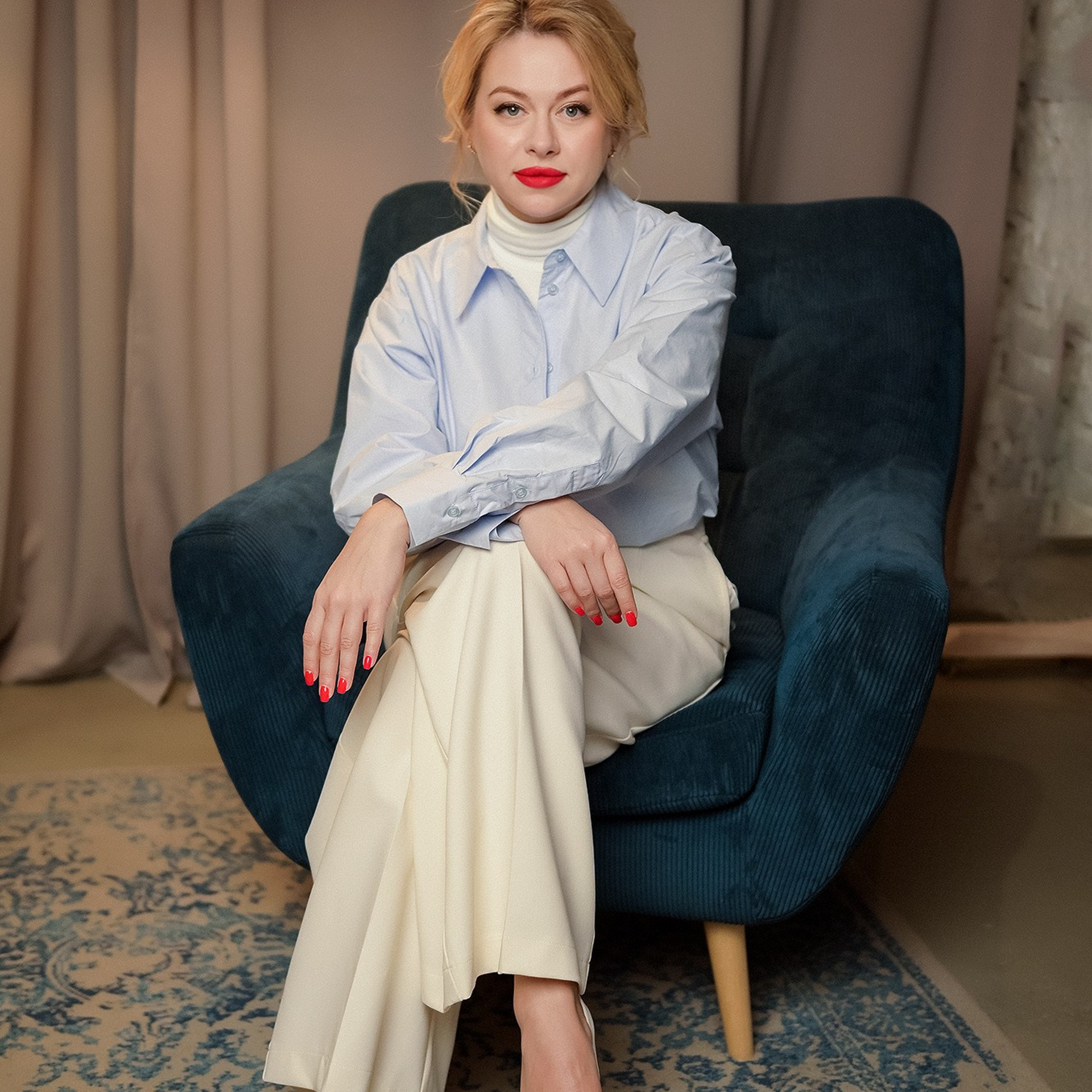 Съемка для бизнес-леди