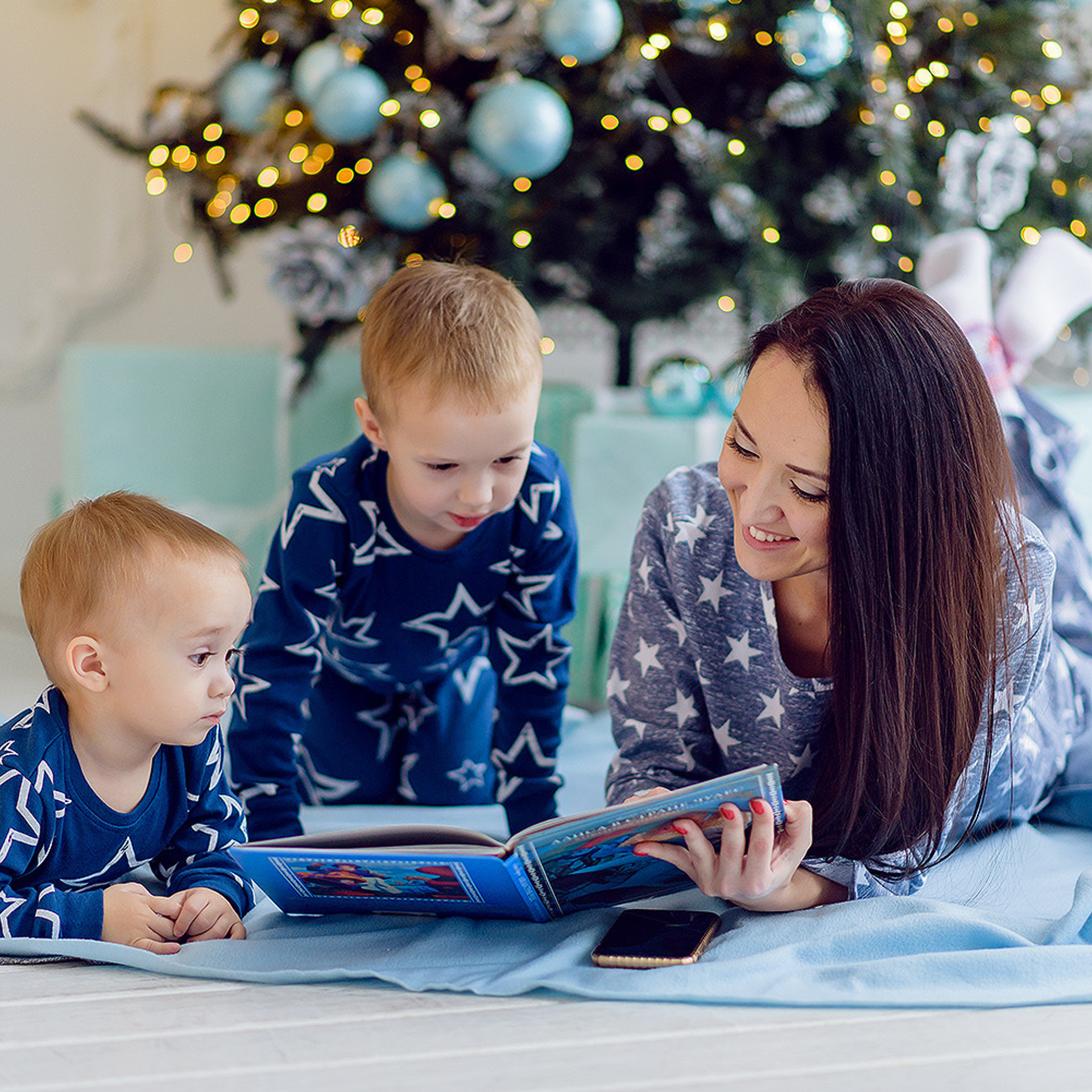 Юлия с сыновьями