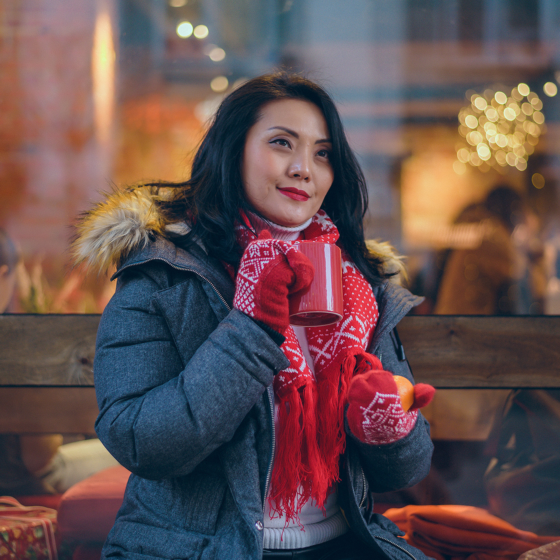 Зимняя прогулка по городу