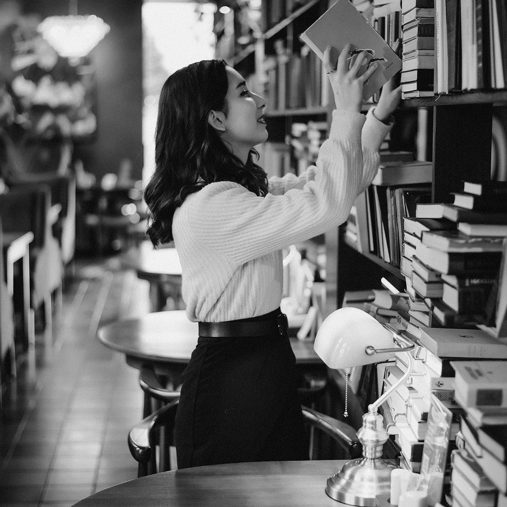 В книжной лавке