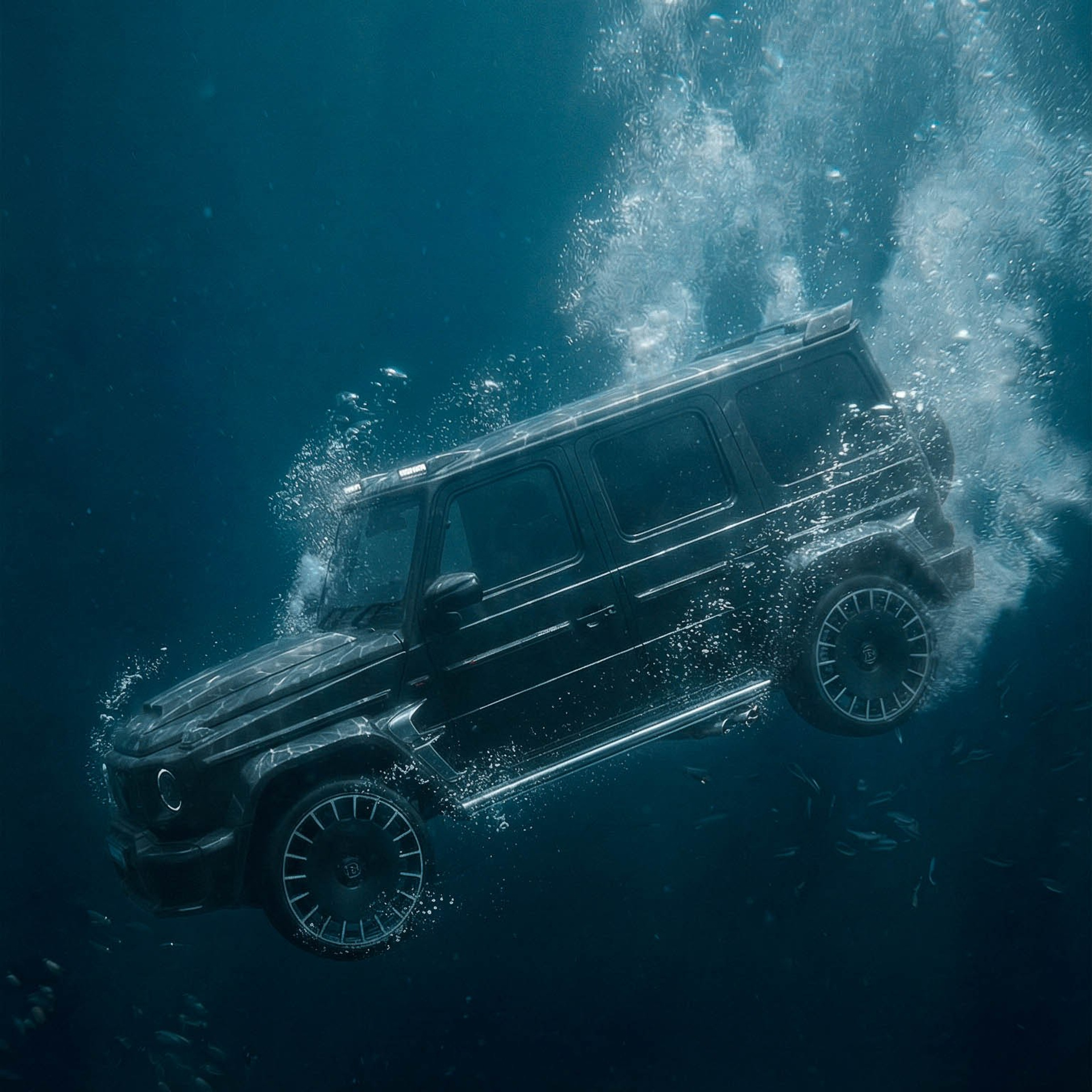 ИИ&nbsp;съемка/MB G-class + интерьер