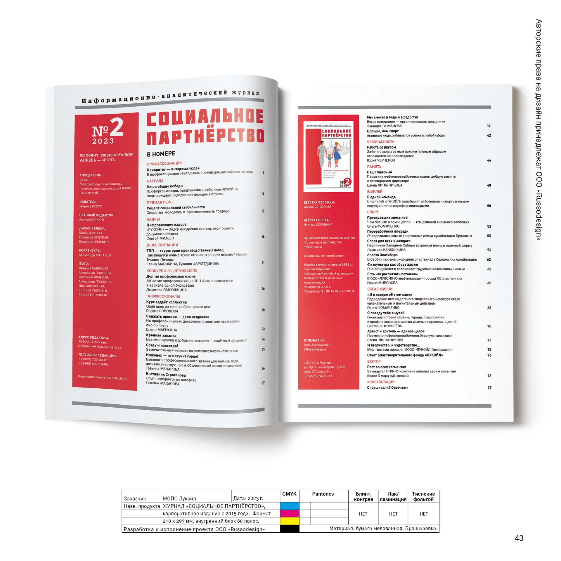 Издательские проекты. RUSSODESIGN креативный консалтинг