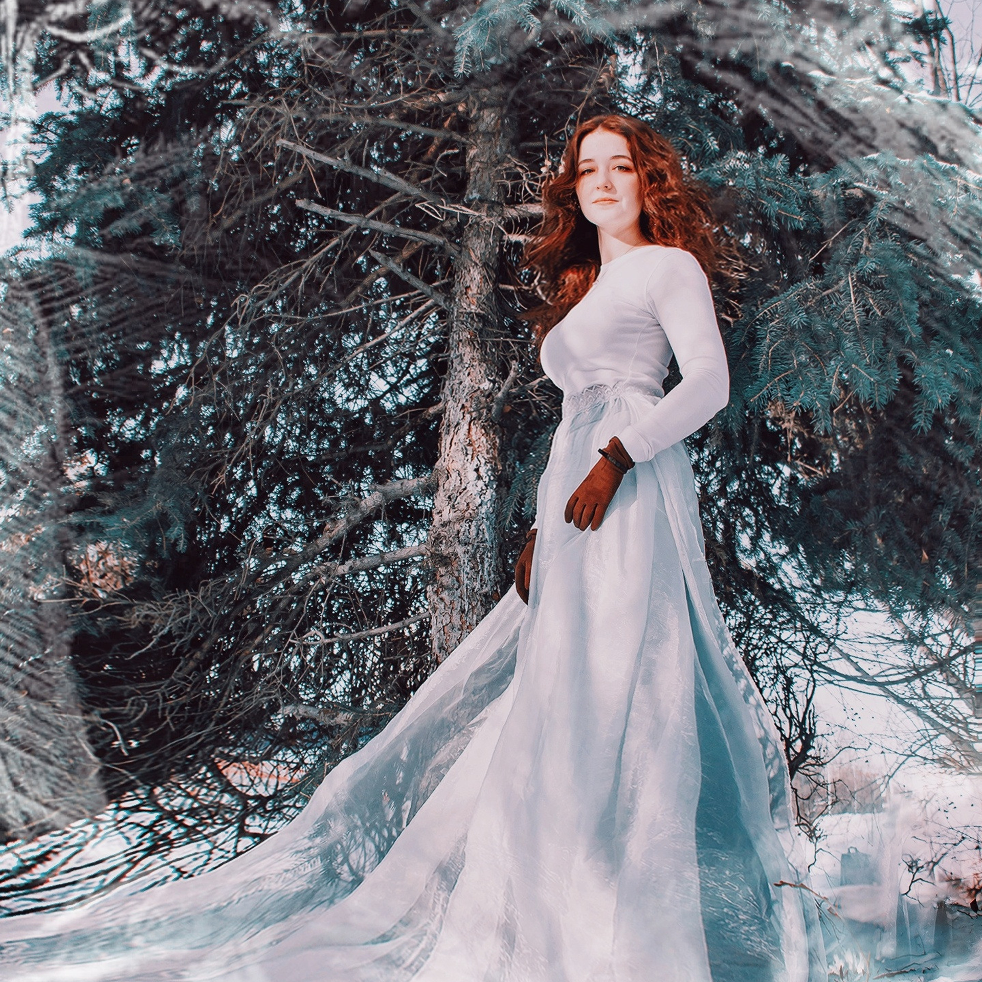 Ангелина… Леди Зима в Белом