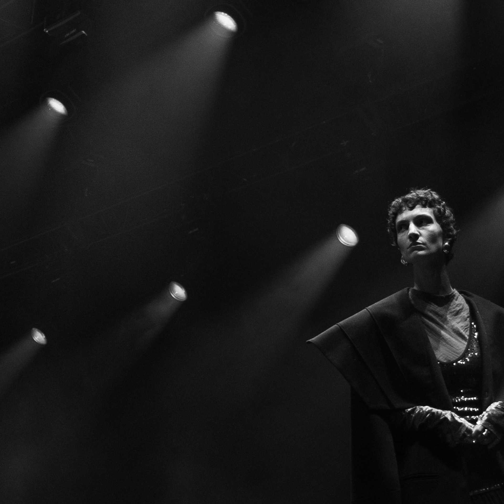 закулисье модного показа