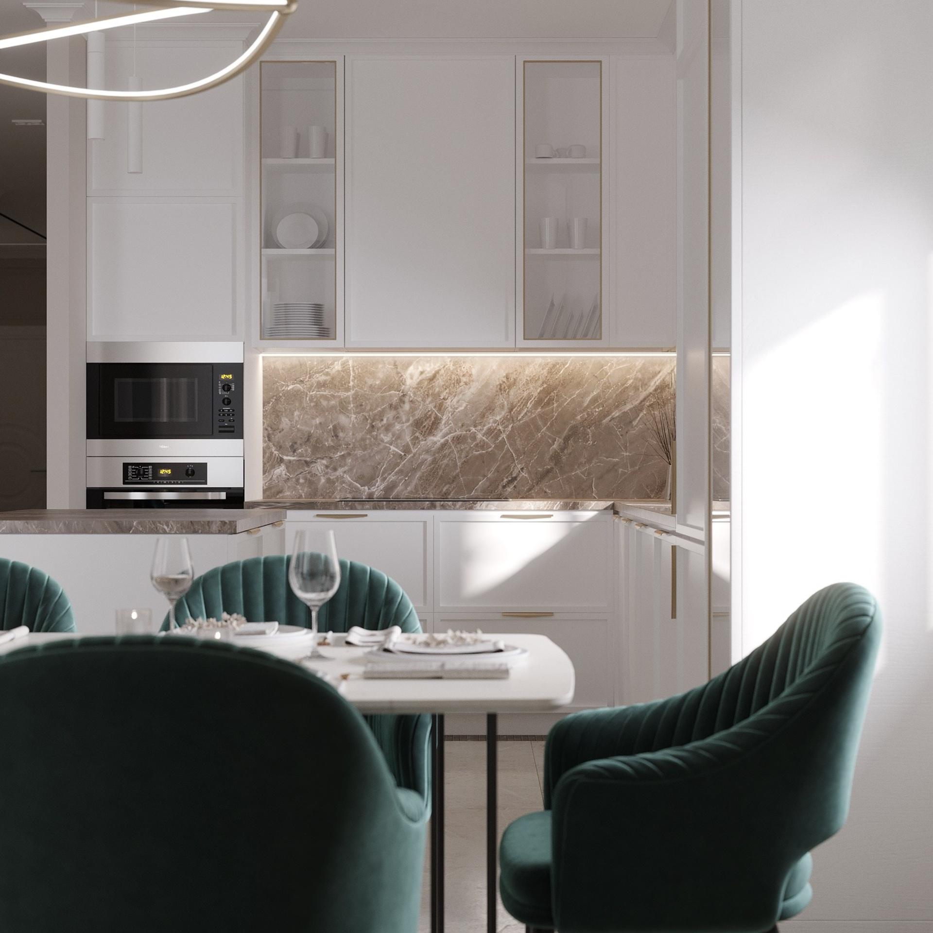 Экодолье / дом 120 м². Дизайнер интерьера Кристина Дедова / Оренбург, Москва