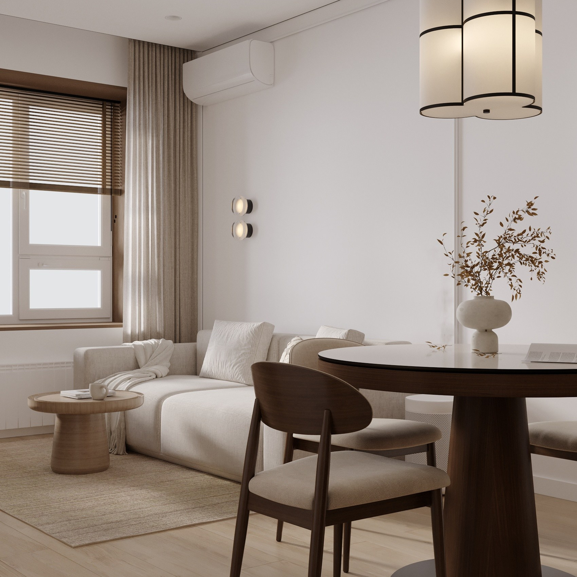 ЖК Преображенский / 68 м². Дизайнер интерьера Кристина Дедова / Оренбург, Москва